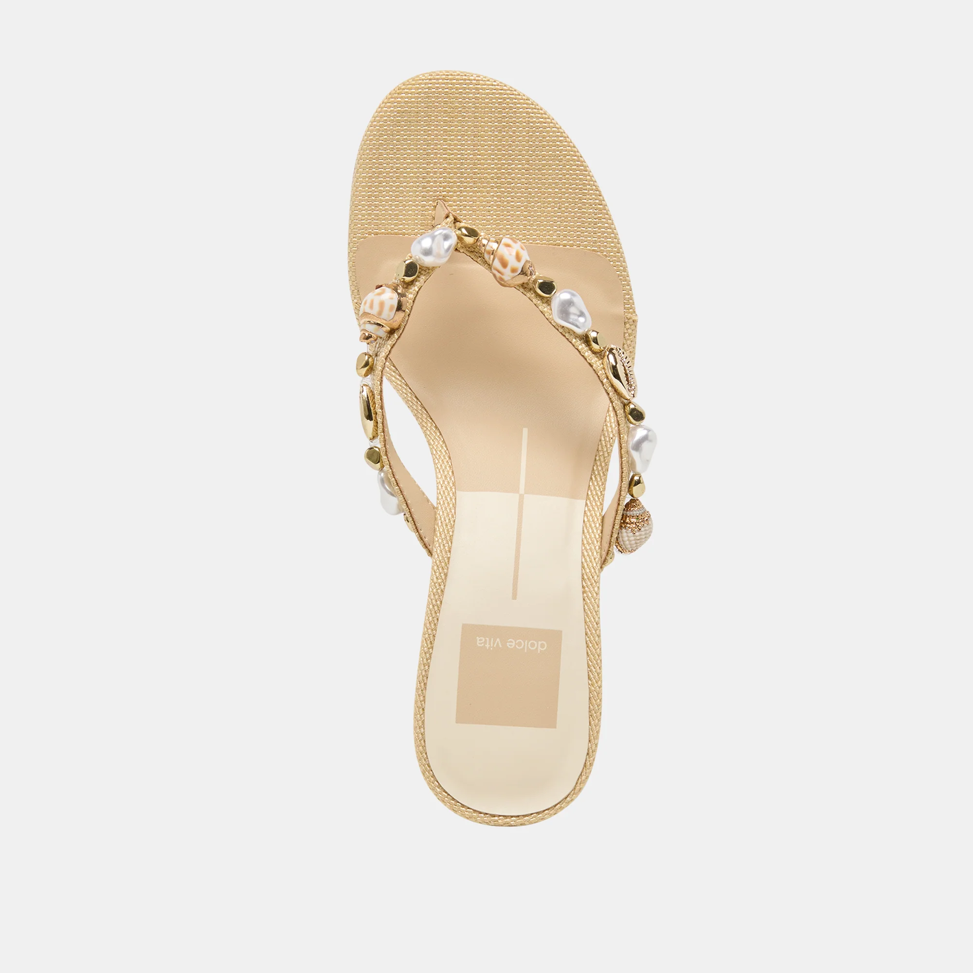 DAKSIE HEELS LT NATURAL RAFFIA - Image 10
