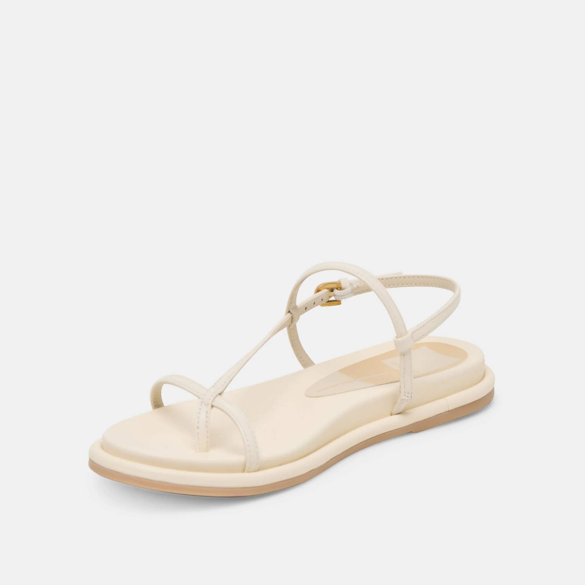 DALLEN SANDALS OFF WHITE LEATHER - Image 4