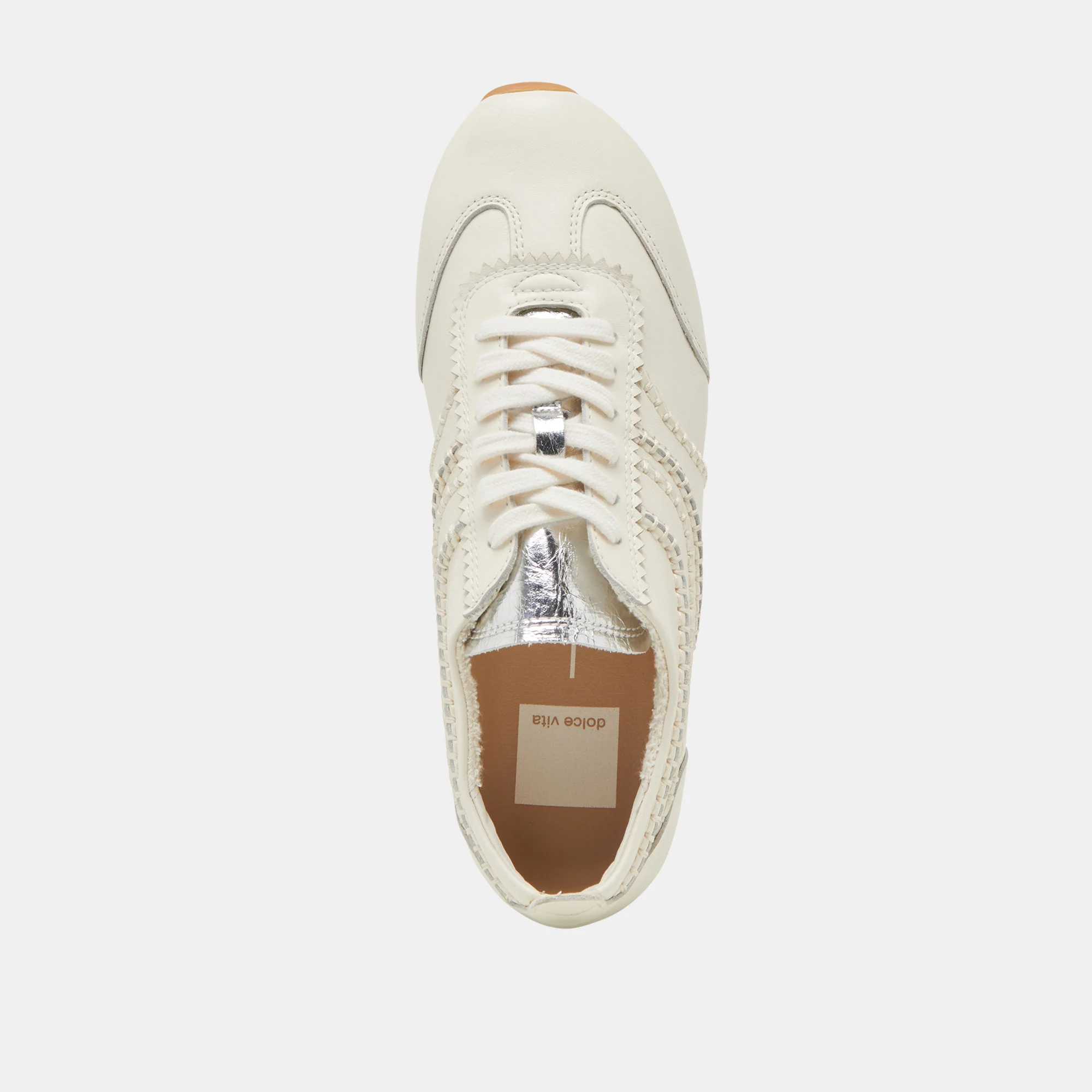 DELANY SNEAKERS OFF WHITE LEATHER - Image 10