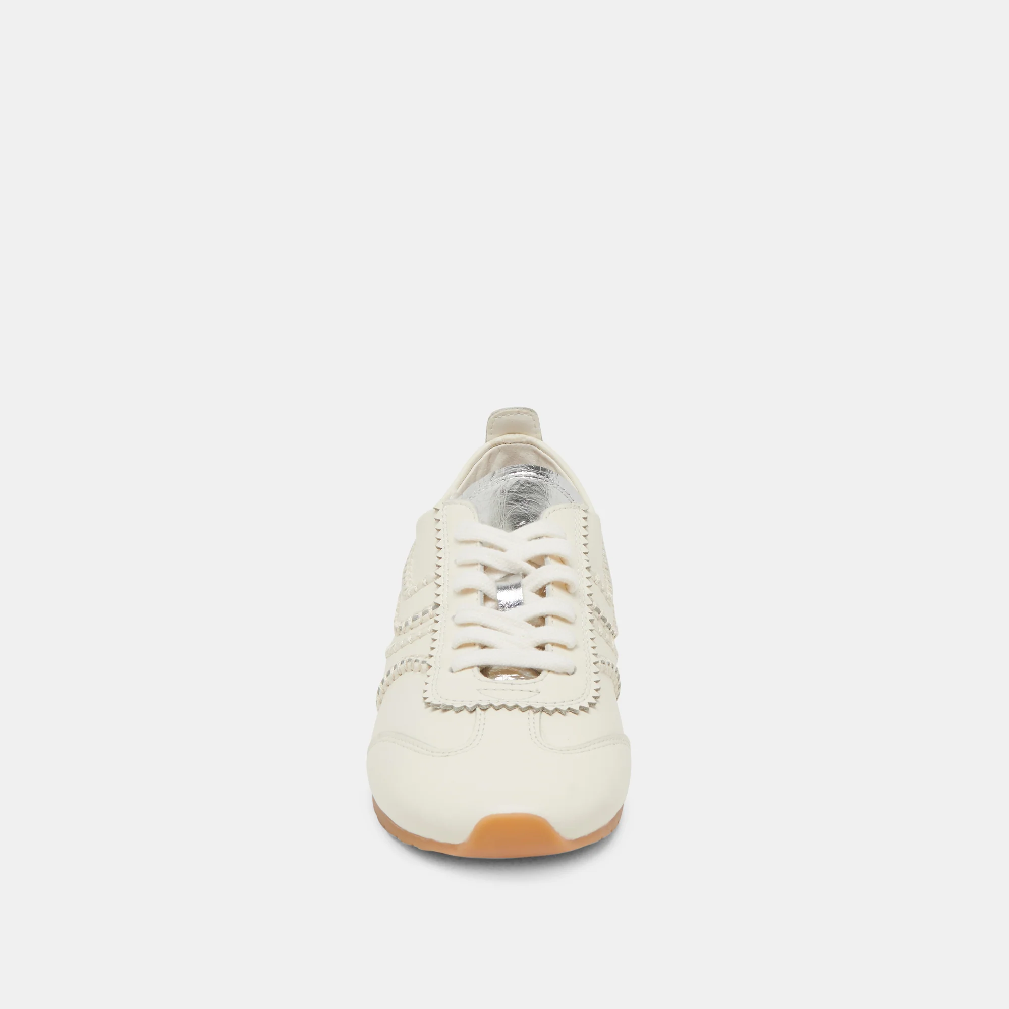 DELANY SNEAKERS OFF WHITE LEATHER - Image 8