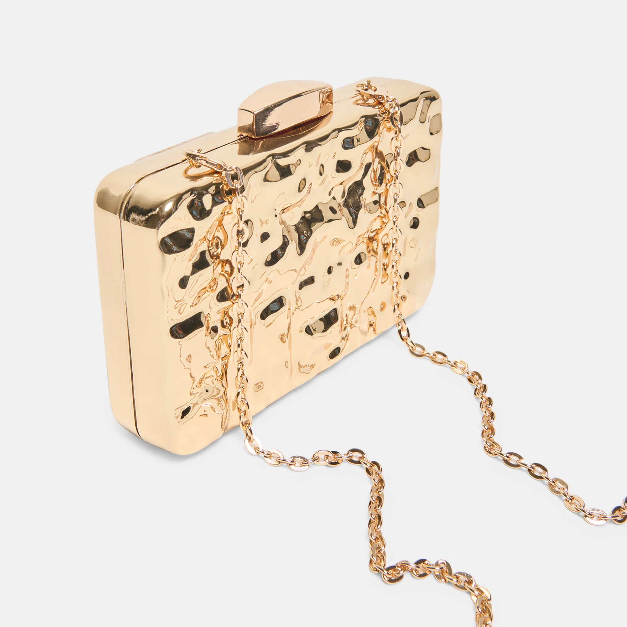DELIA CLUTCH GOLD METAL - Image 2
