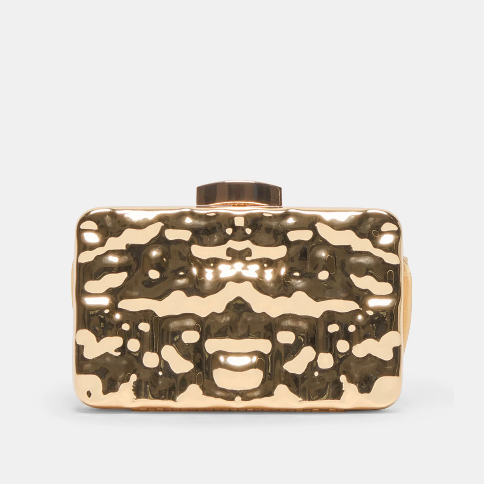 DELIA CLUTCH GOLD METAL - Image 3
