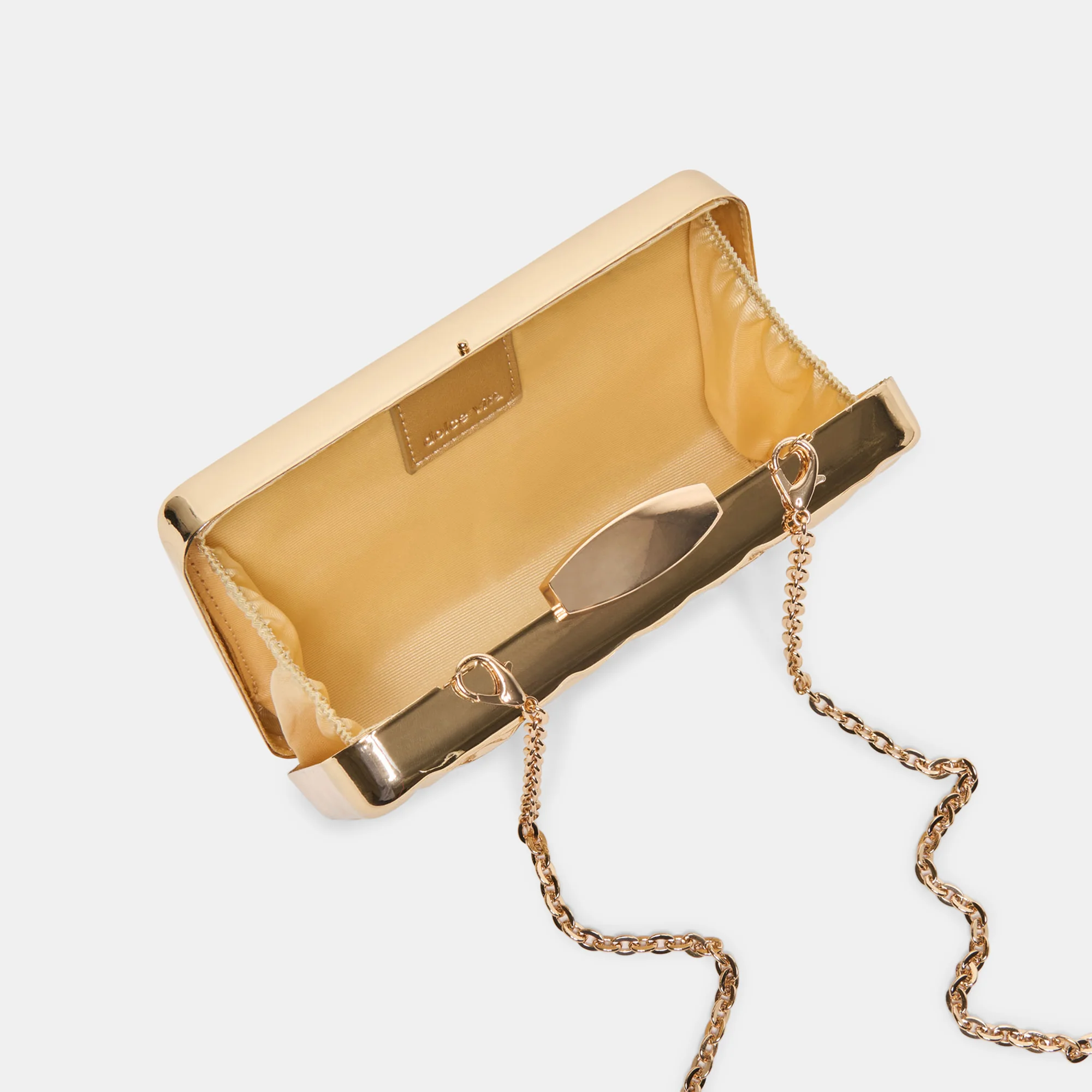 DELIA CLUTCH GOLD METAL - Image 4