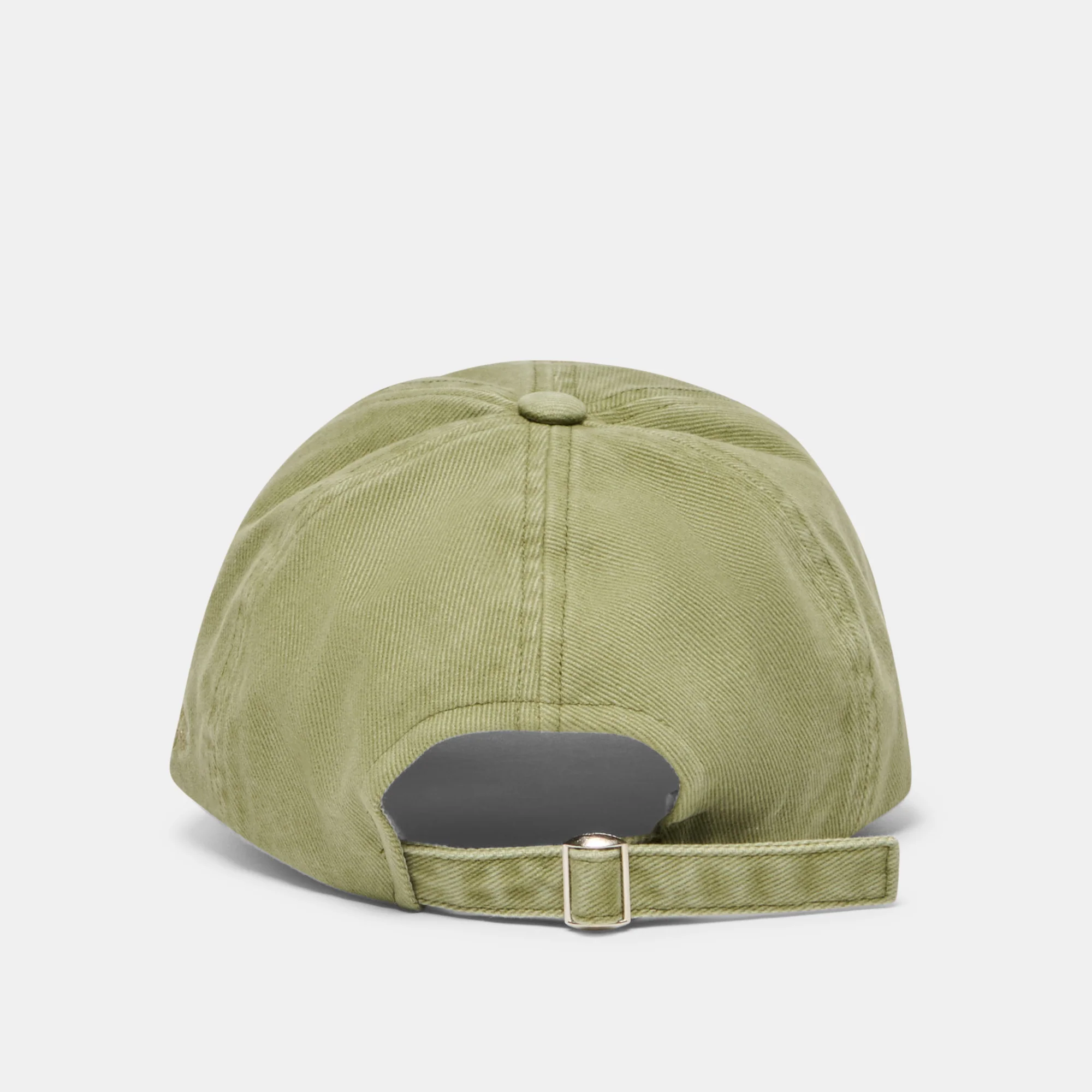 DISTRESSED BASEBALL CAP OLIVE - Image 5