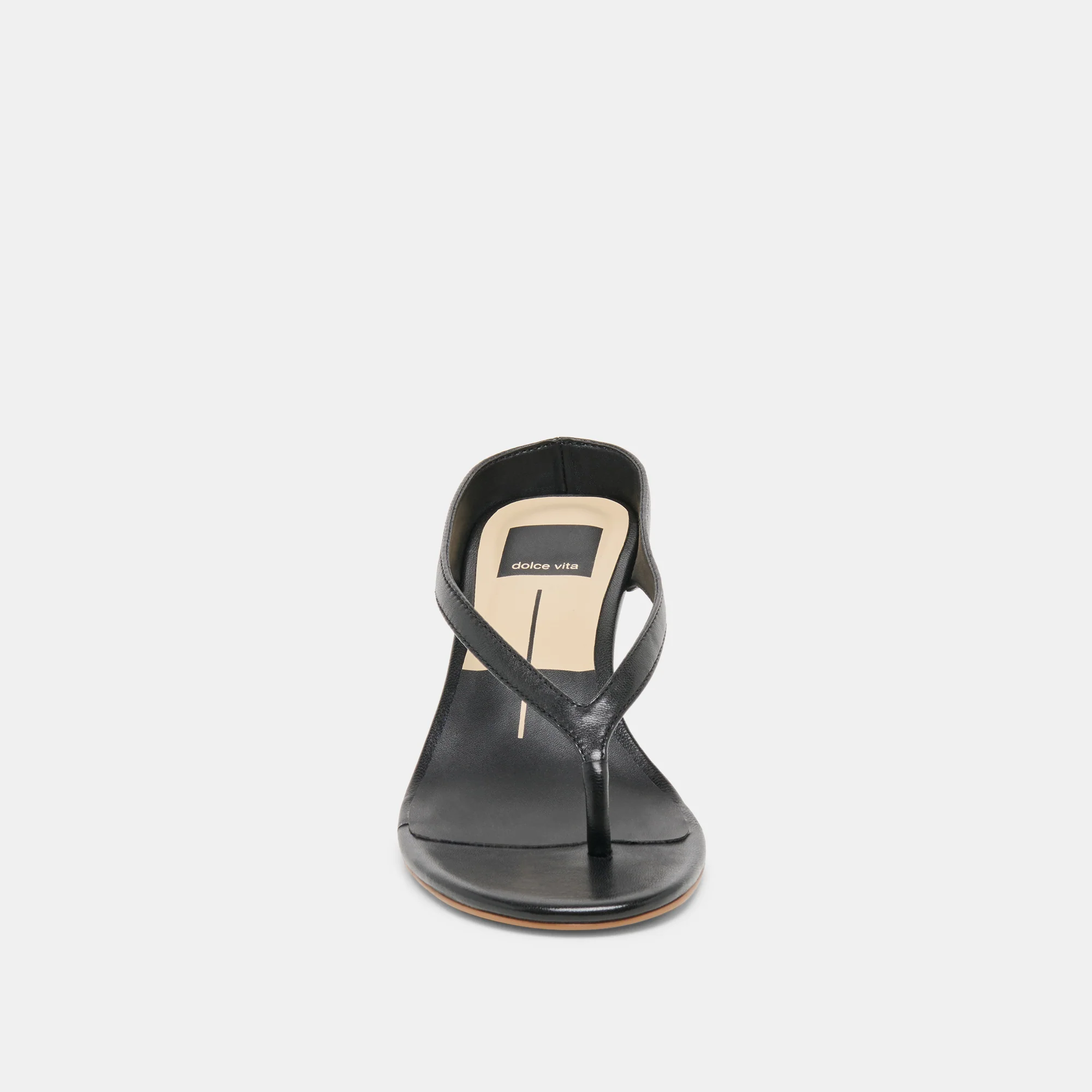 DOREEN HEELS BLACK LEATHER - Image 8