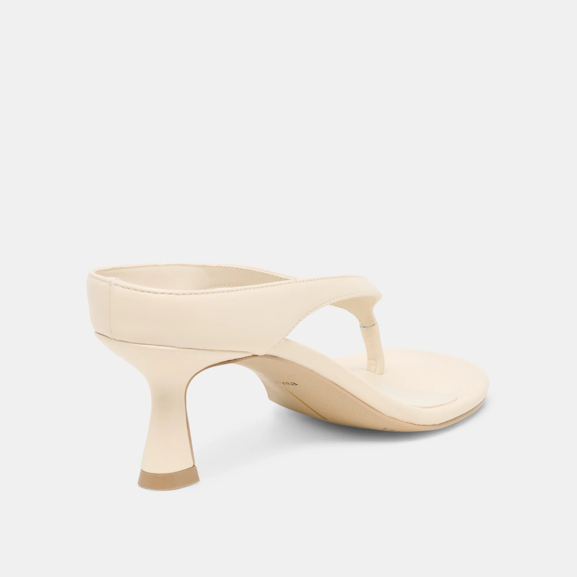 DOREEN HEELS BONE LEATHER - Image 5