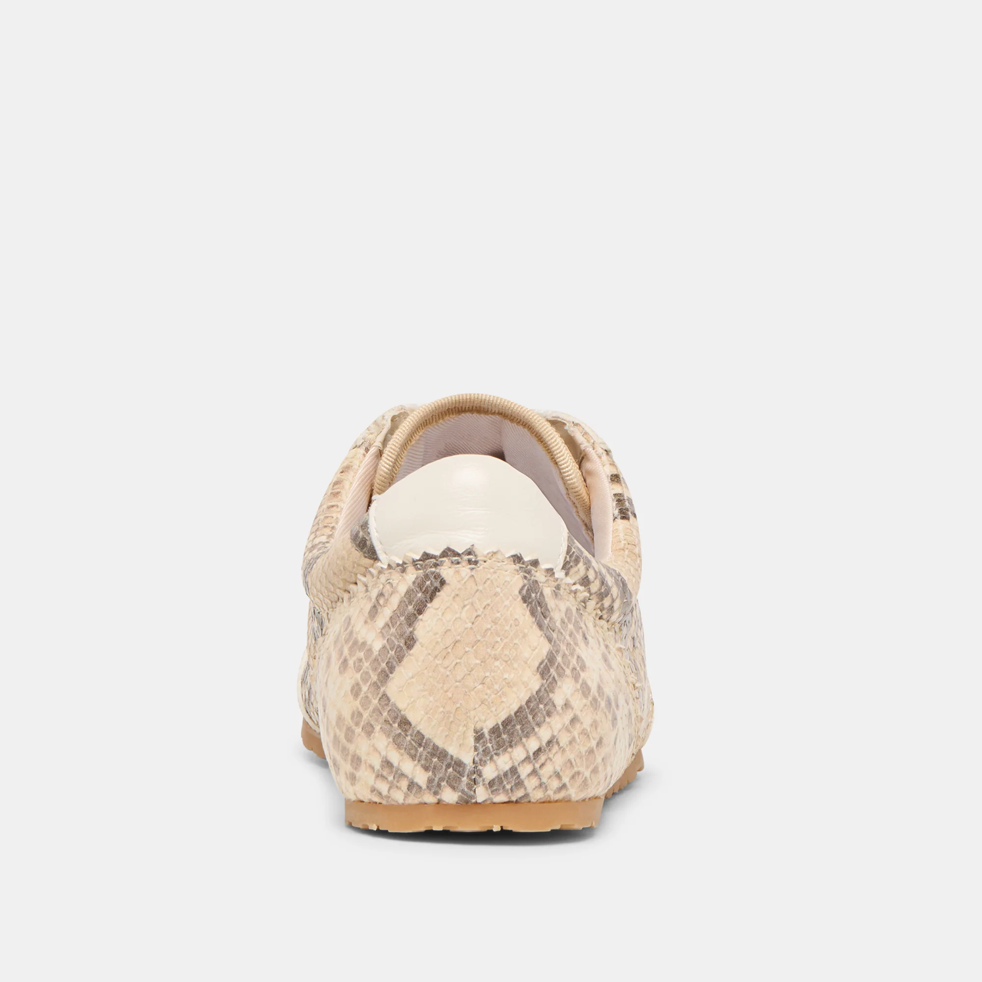 DORIE SNEAKERS NATURAL SNAKE EMBOSSED LEATHER - Image 7