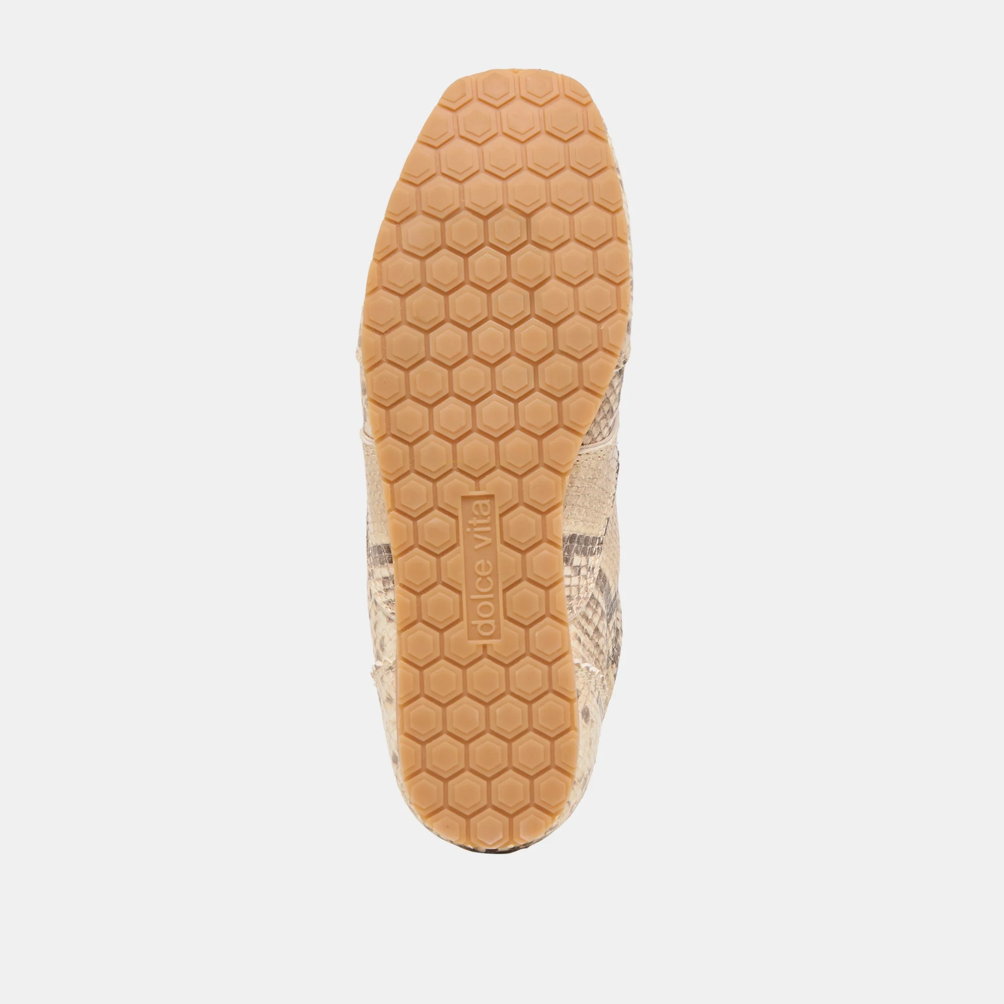 DORIE SNEAKERS NATURAL SNAKE EMBOSSED LEATHER - Image 9
