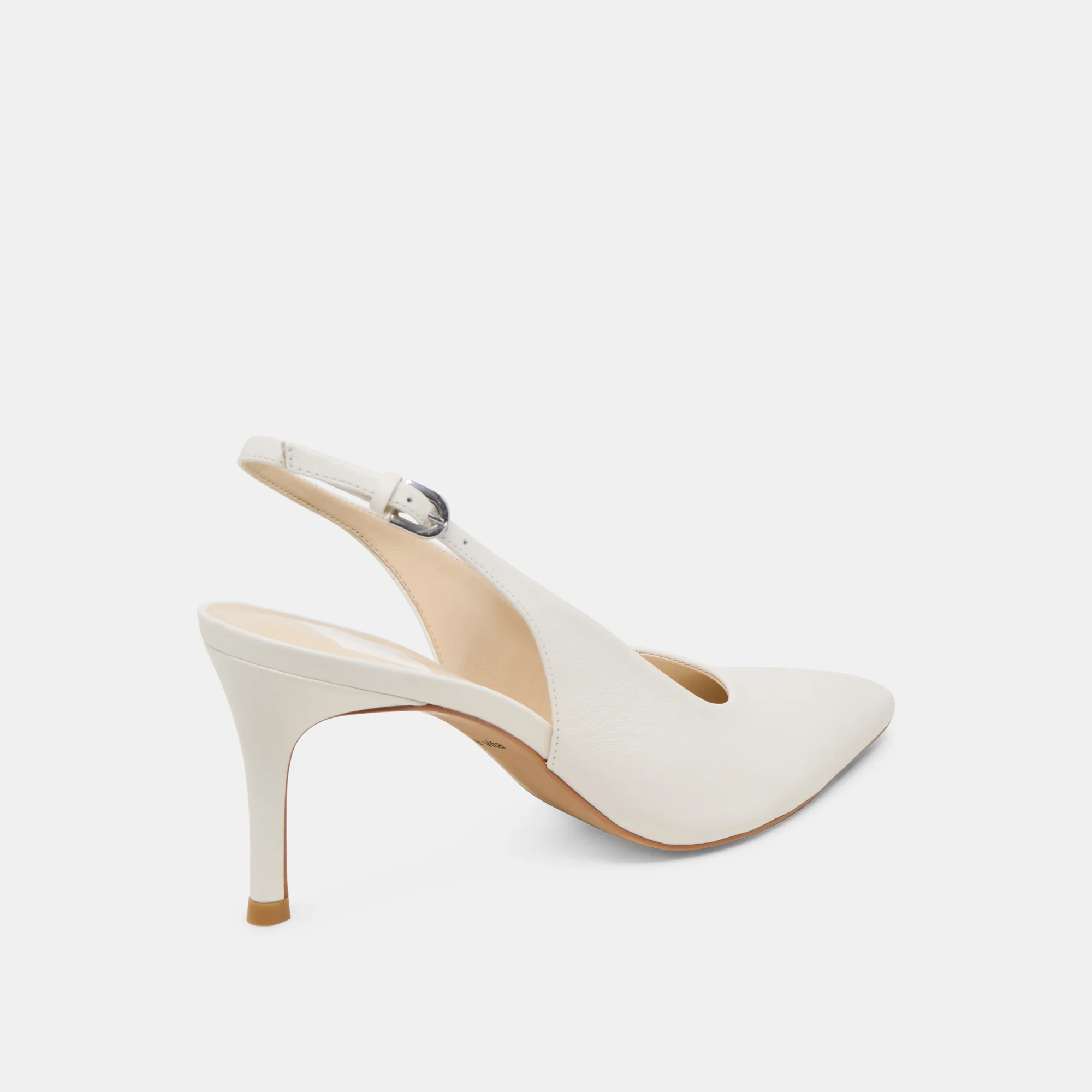 ELASI HEELS WHITE LEATHER - Image 4