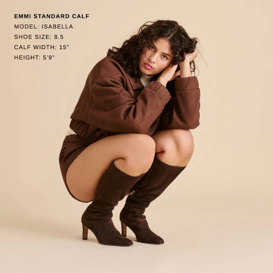 EMMI BOOTS DK BROWN SUEDE - Image 8