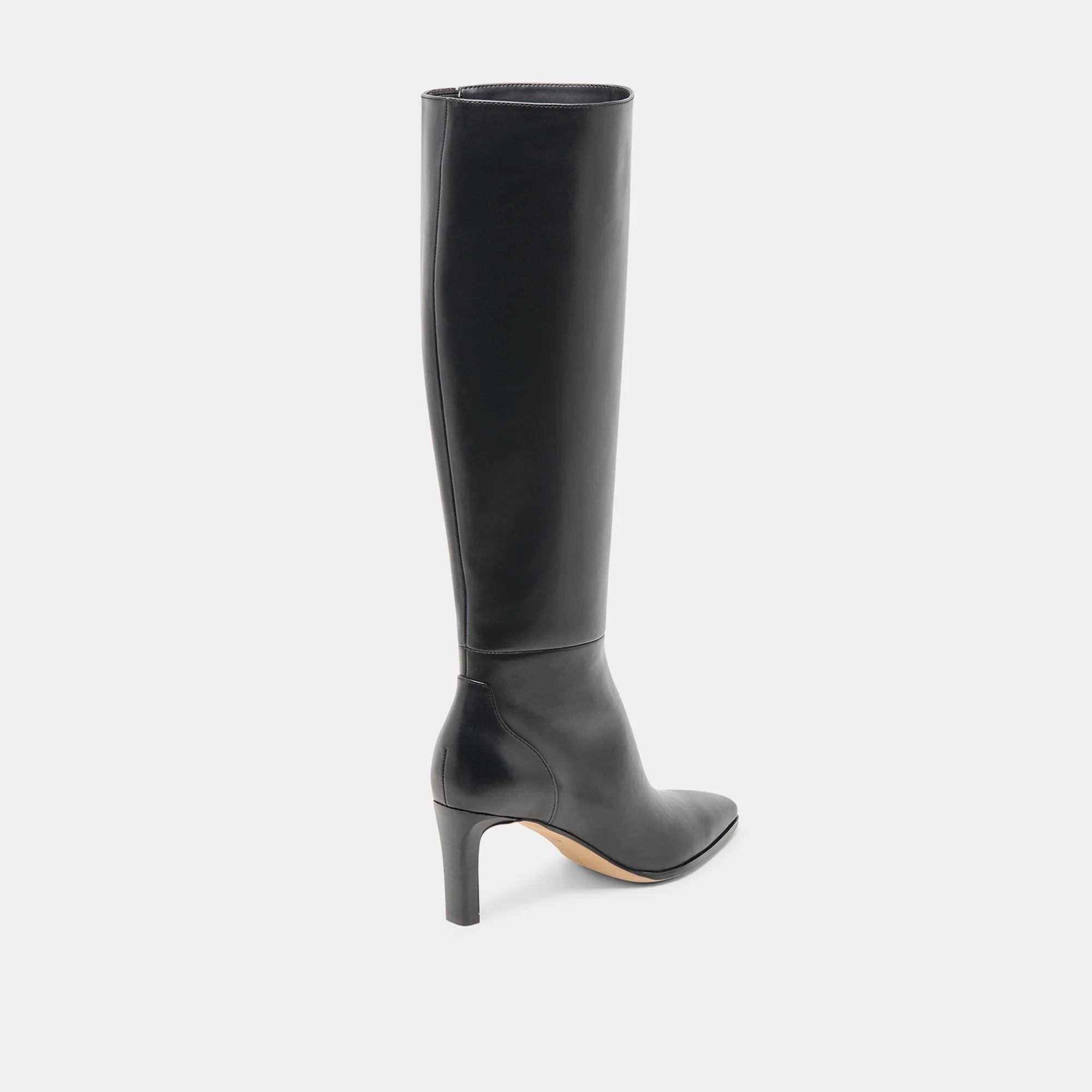 EMMI EXTRA WIDE CALF BOOTS BLACK LEATHER - Image 5