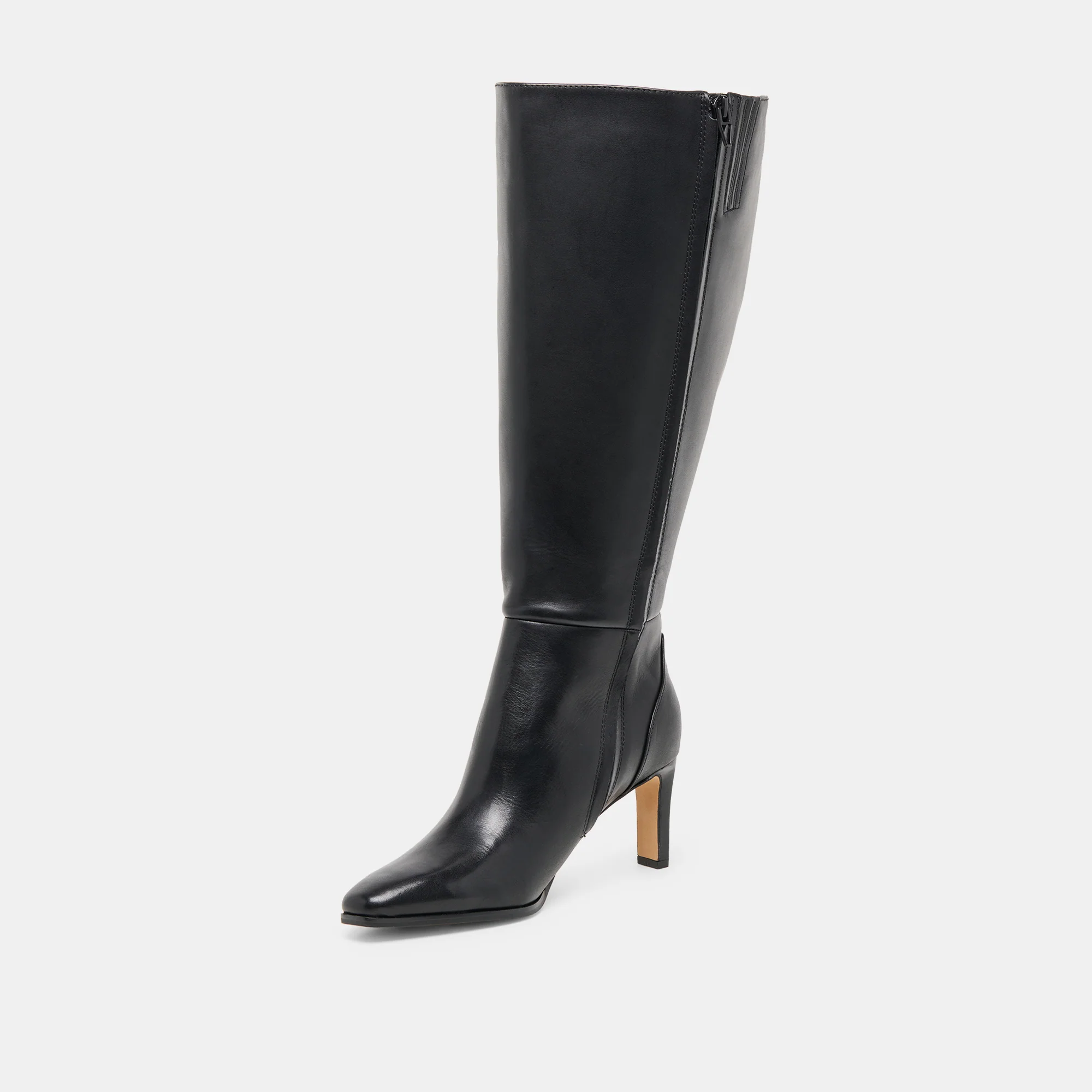 EMMI EXTRA WIDE CALF BOOTS BLACK LEATHER - Image 7