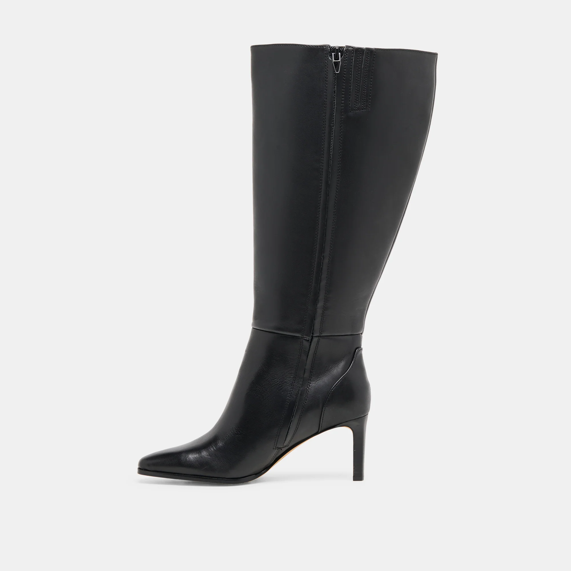EMMI EXTRA WIDE CALF BOOTS BLACK LEATHER - Image 9