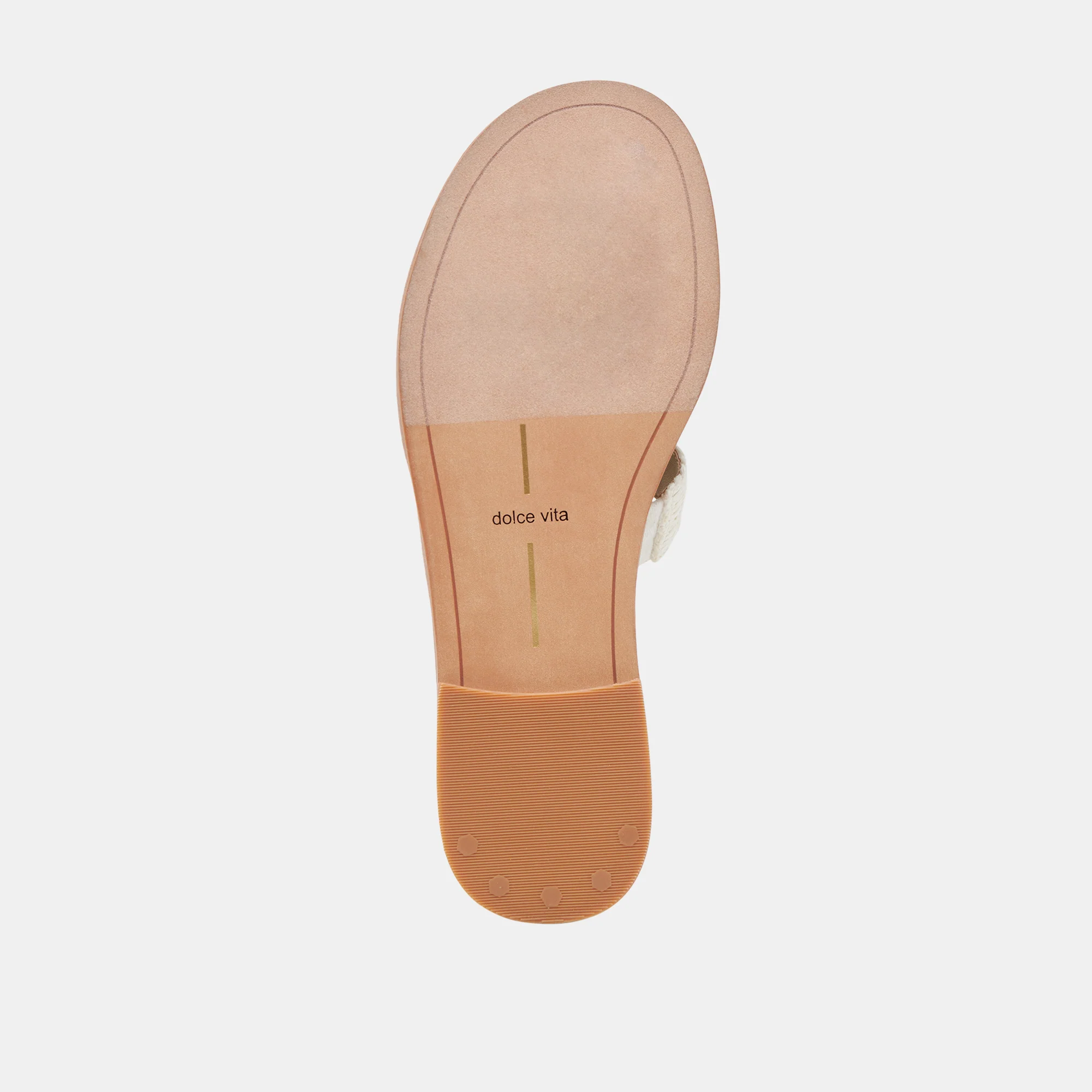 EMON WIDE SANDALS WHITE RAFFIA - Image 9