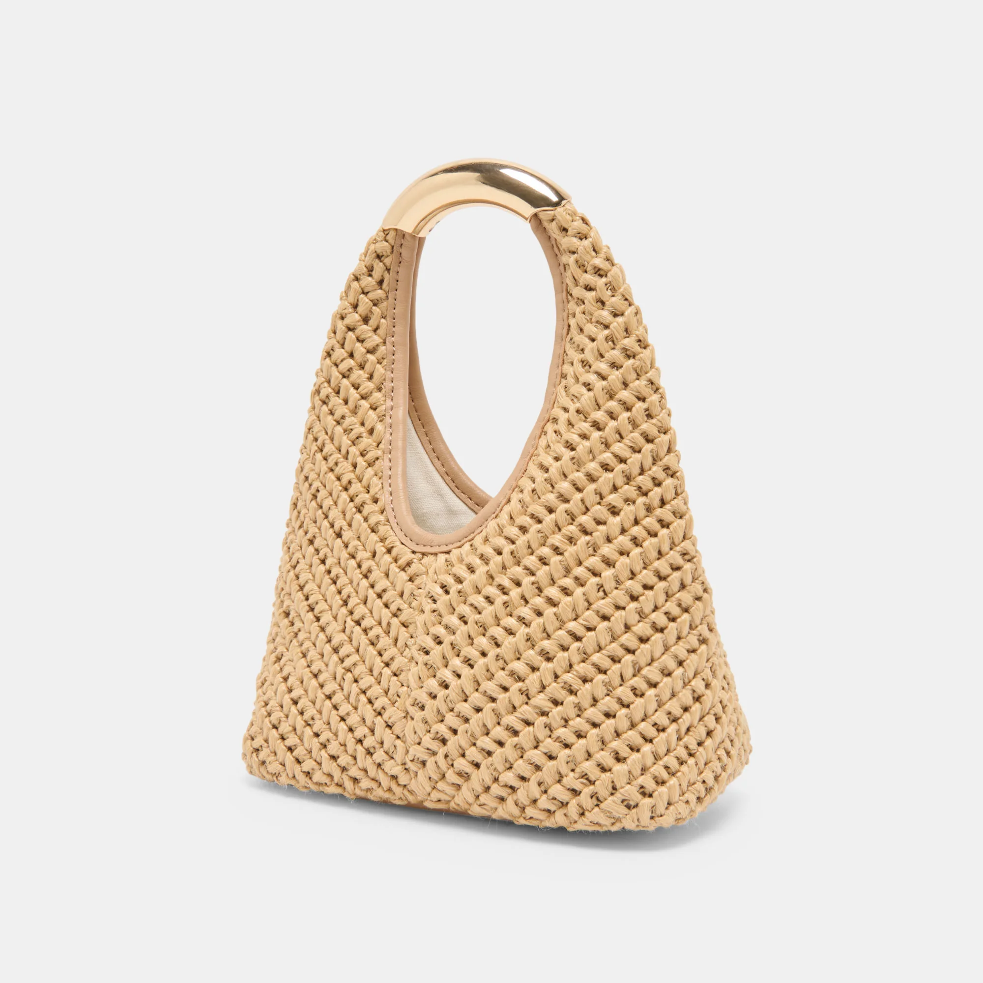 EVELISE HANDBAG NATURAL RAFFIA - Image 4