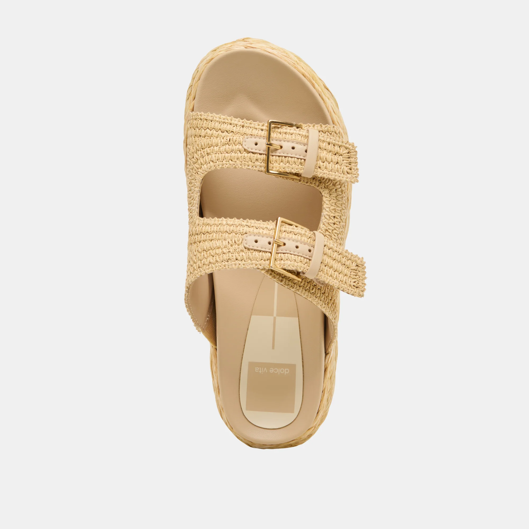 FALYN SANDALS LT NATURAL WOVEN RAFFIA - Image 11