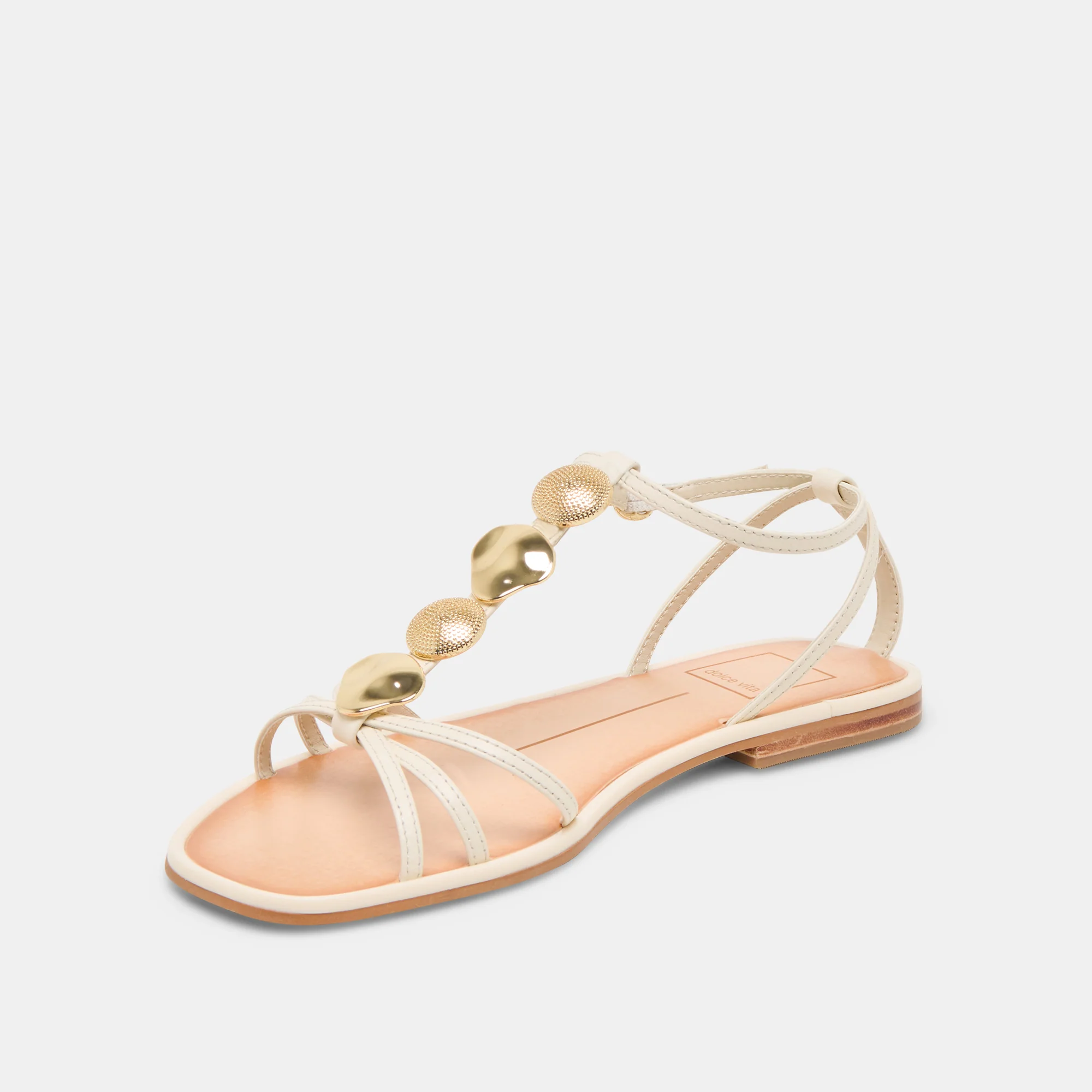 FAUN SANDALS OFF WHITE LEATHER - Image 4
