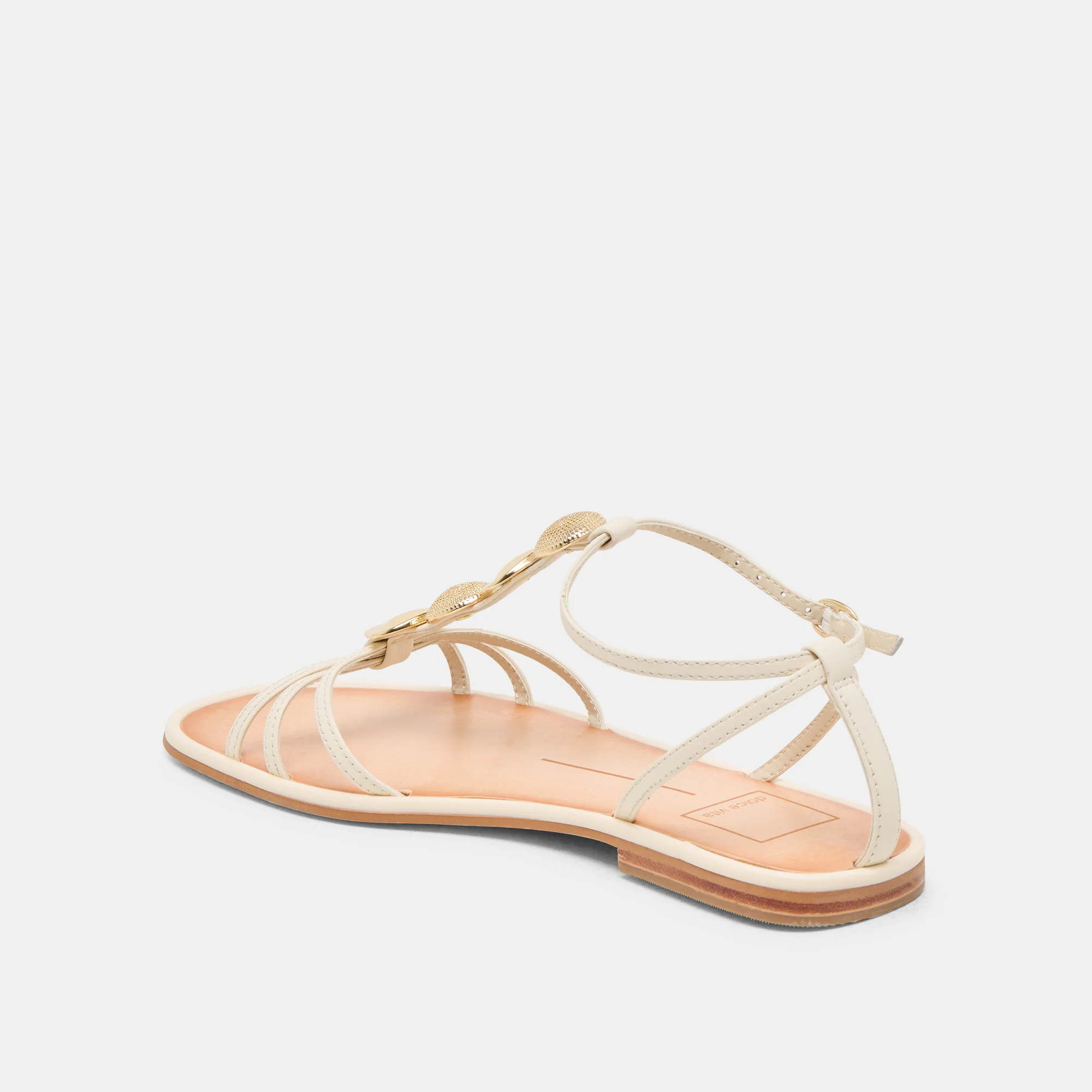 FAUN SANDALS OFF WHITE LEATHER - Image 5