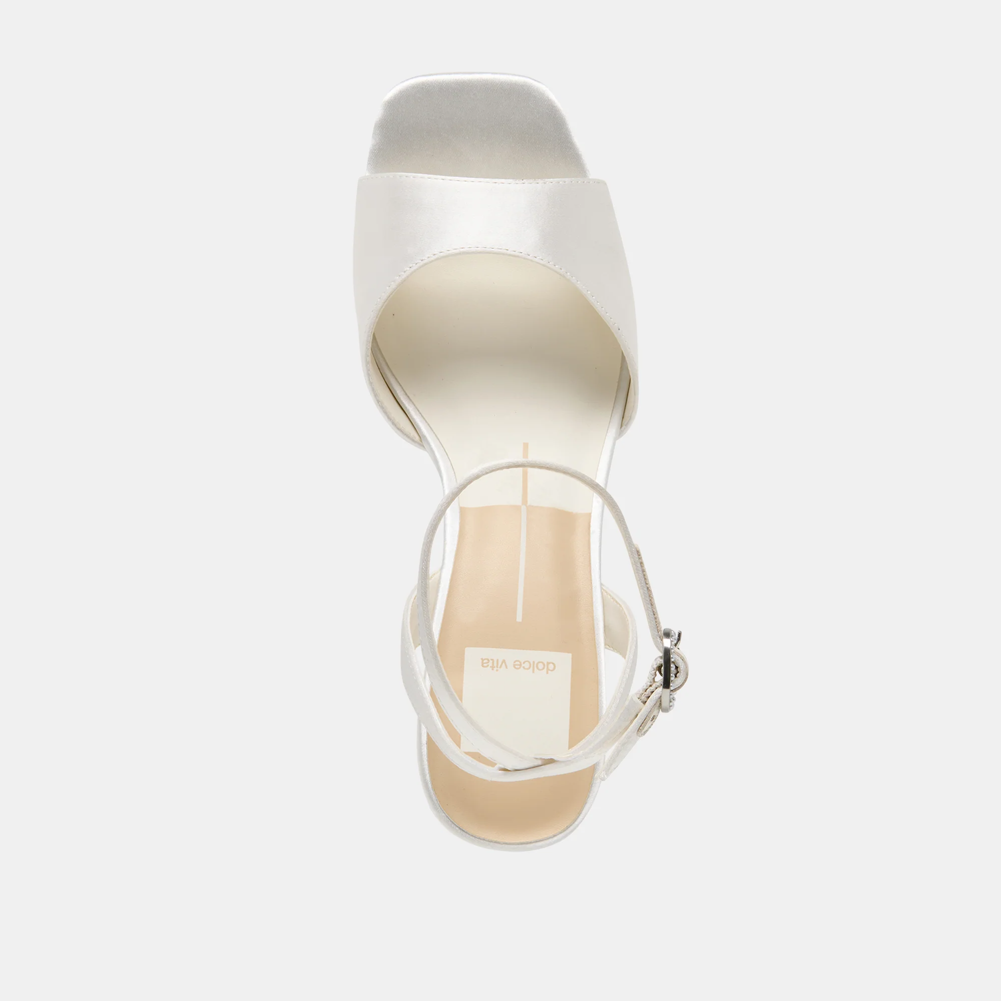 FELICA HEELS WHITE SATIN - Image 10