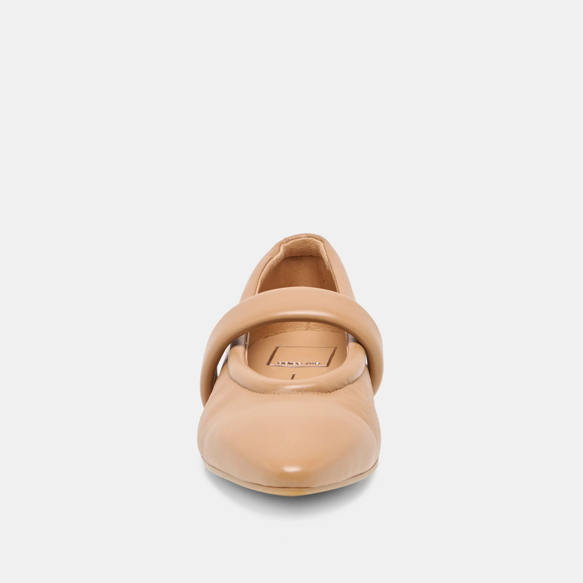 FERA BALLET FLATS TAN LEATHER - Image 6
