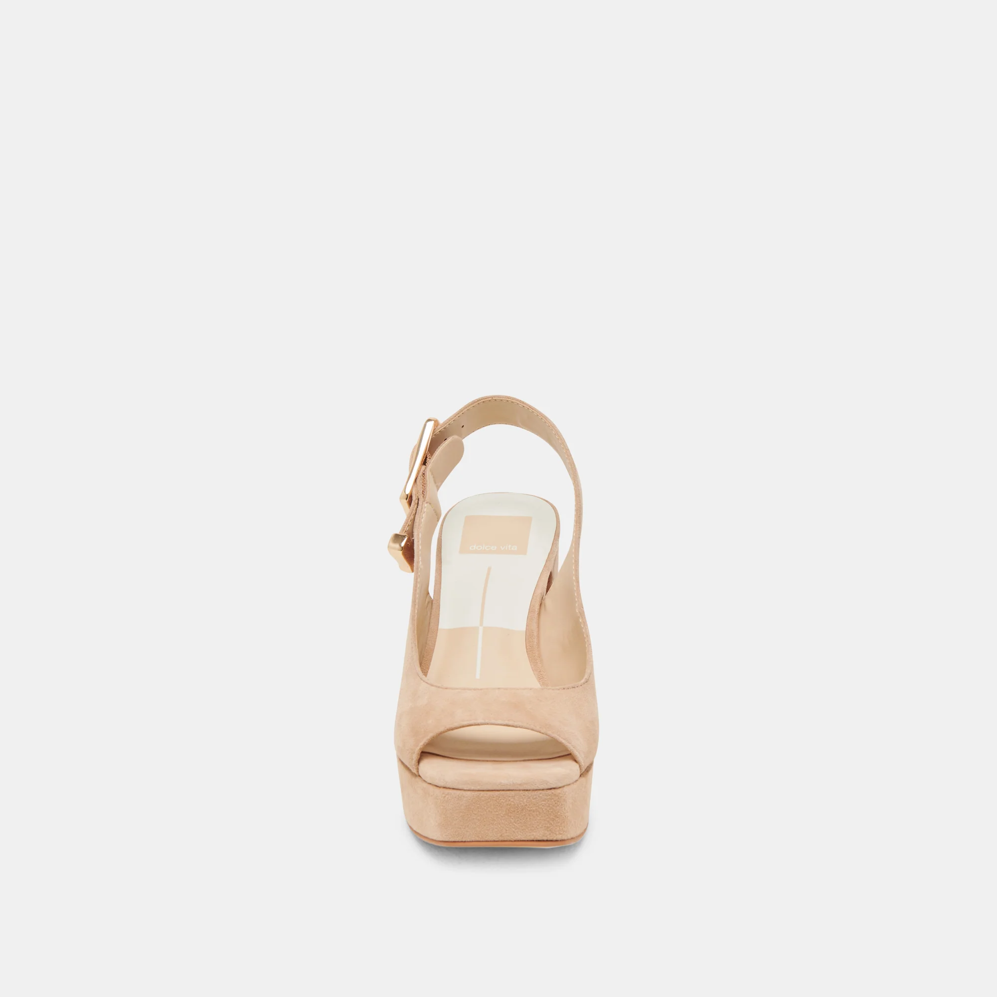 FLORES HEELS BAMBOO SUEDE - Image 6