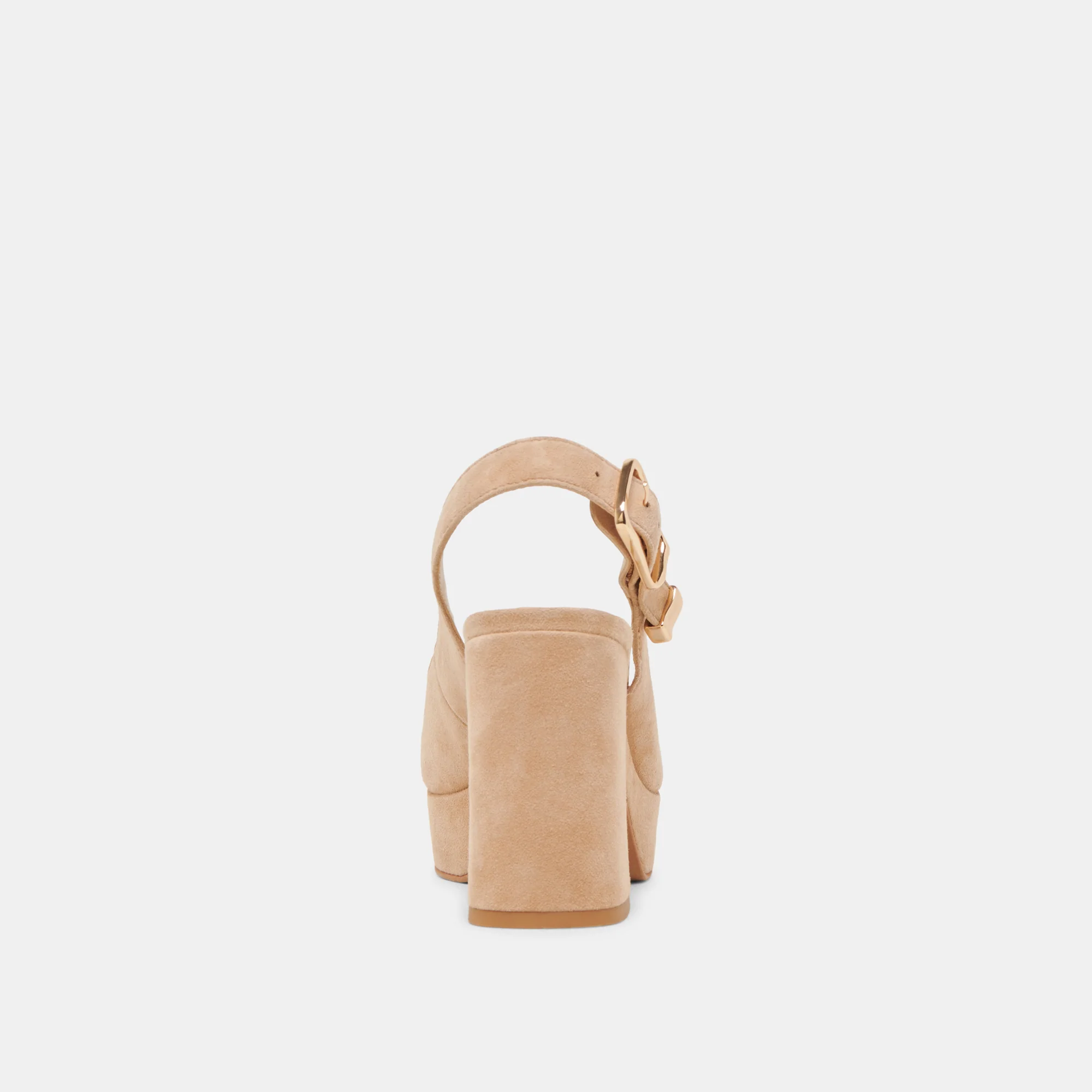 FLORES HEELS BAMBOO SUEDE - Image 7