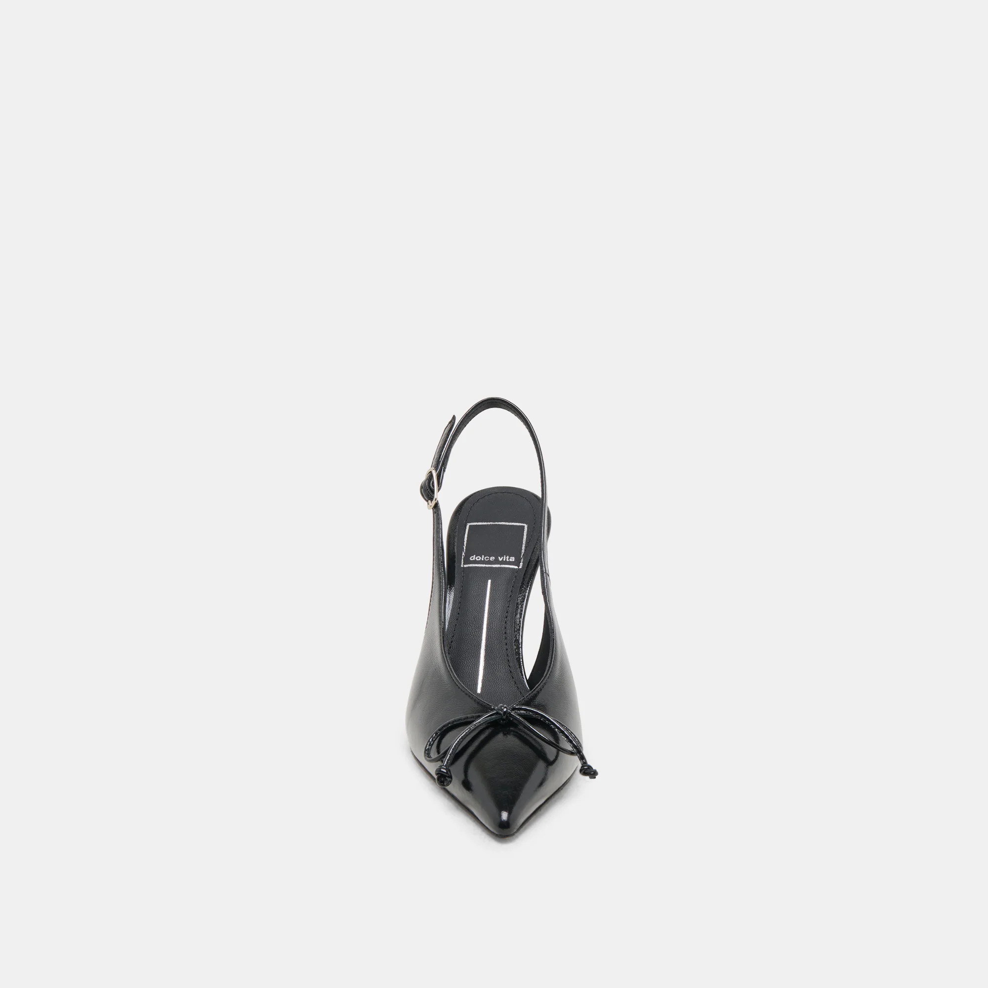 GEENA HEELS BLACK LEATHER - Image 6