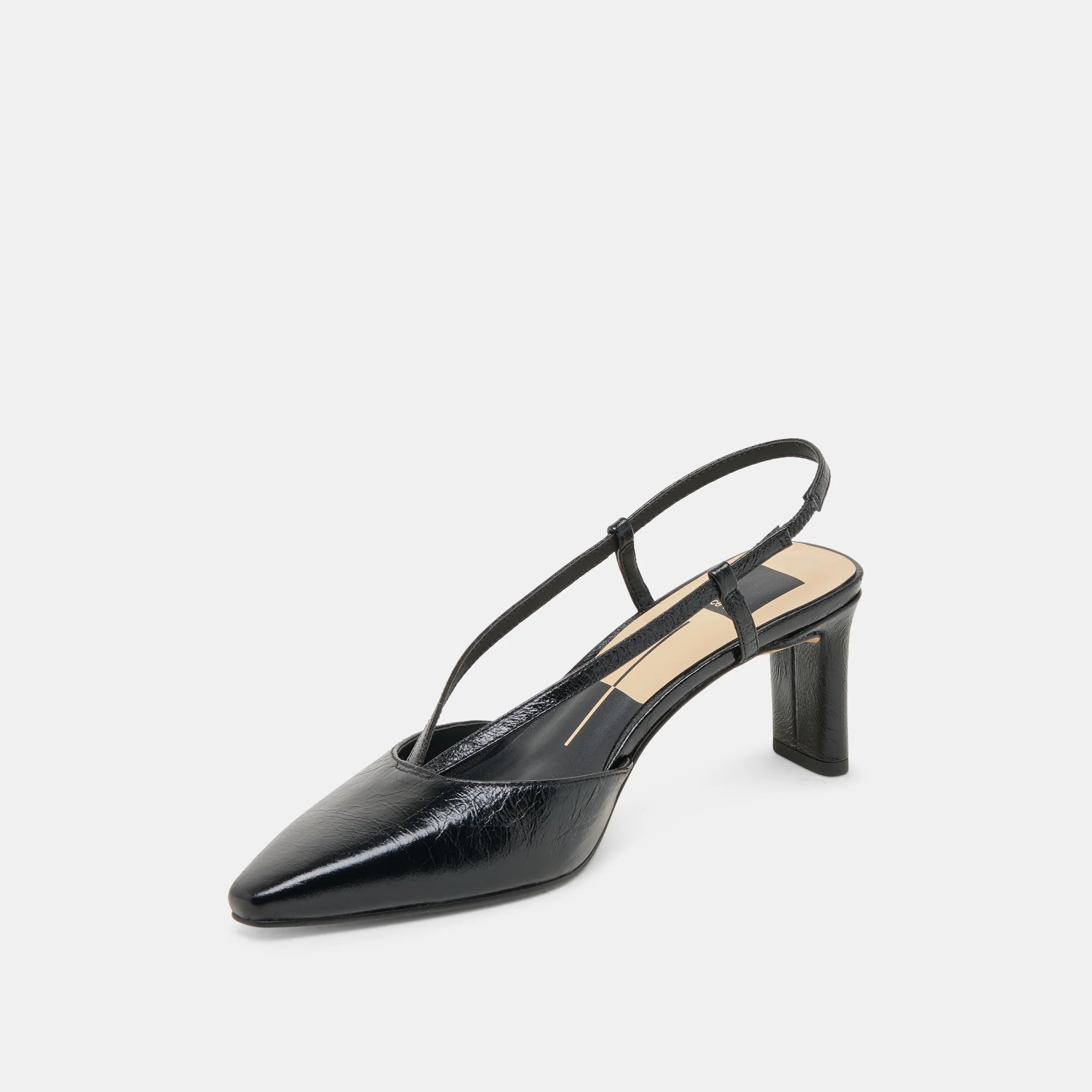 GINAY HEELS  BLACK LEATHER - Image 6