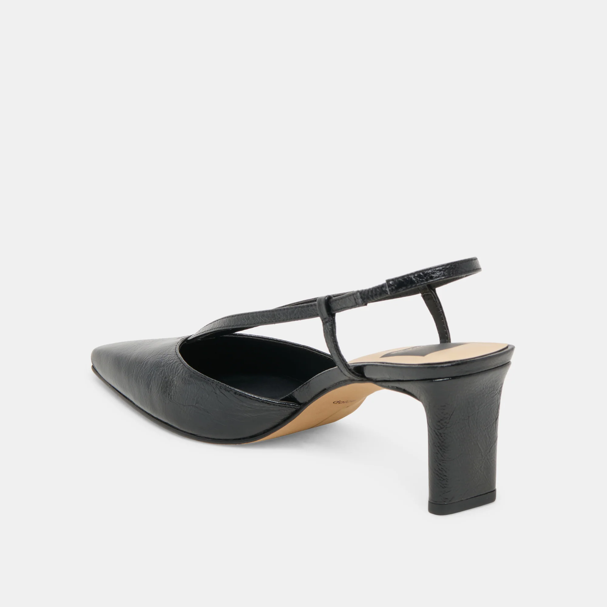 GINAY HEELS  BLACK LEATHER - Image 7