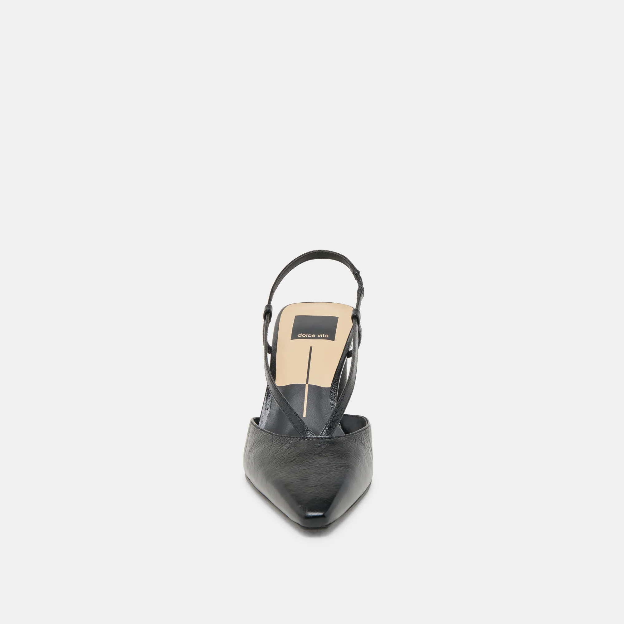 GINAY HEELS  BLACK LEATHER - Image 8