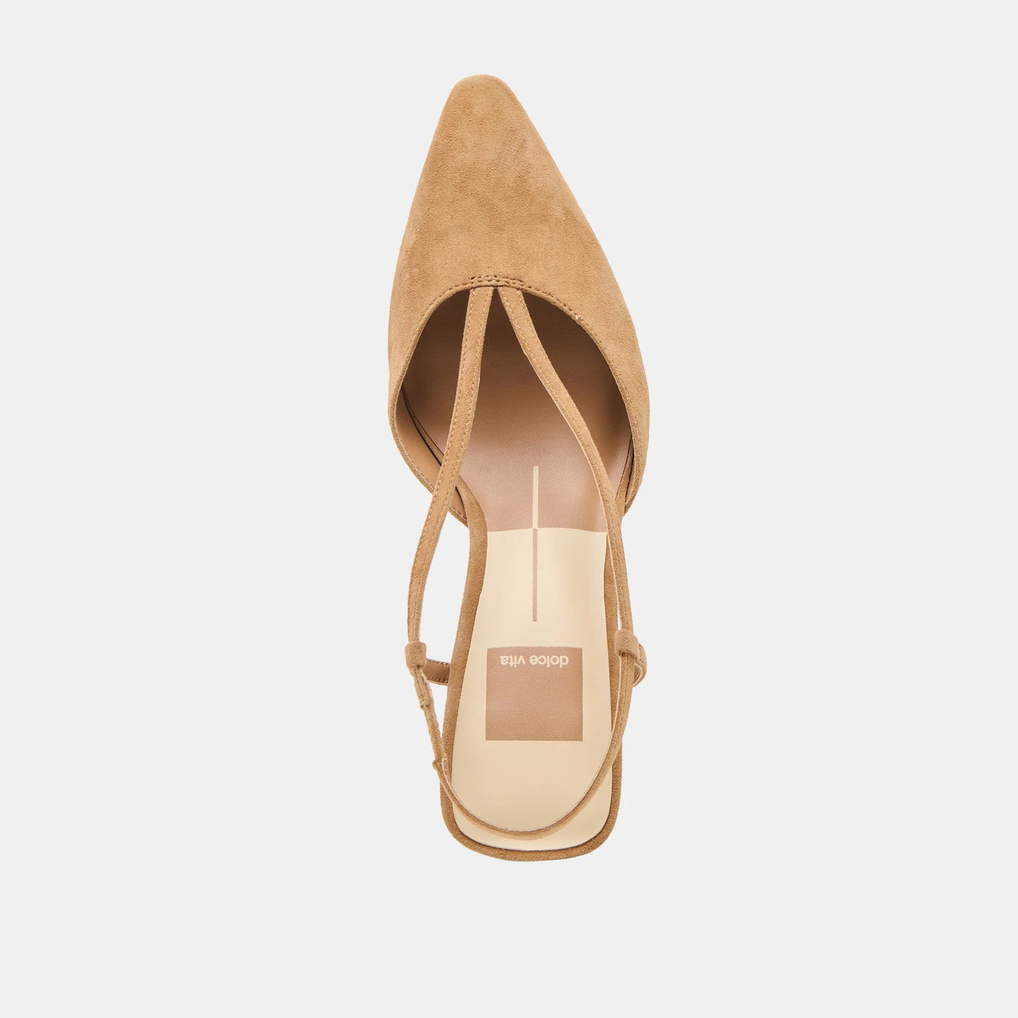 GINAY HEELS LT BROWN SUEDE - Image 8