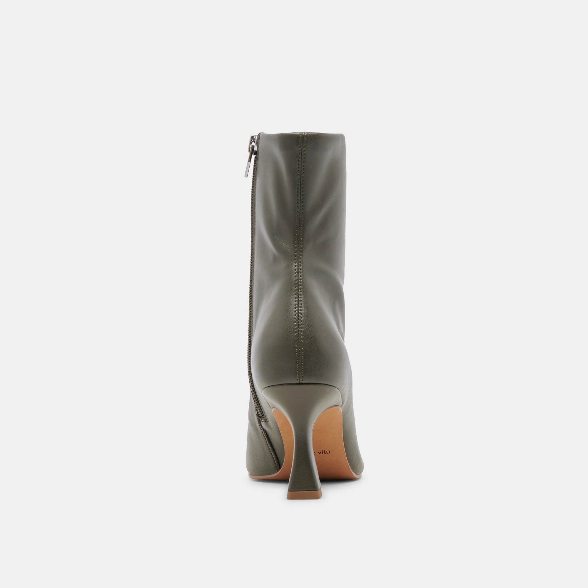 GLAMOR WIDE CALF BOOTS DARK OLIVE STELLA - Image 8