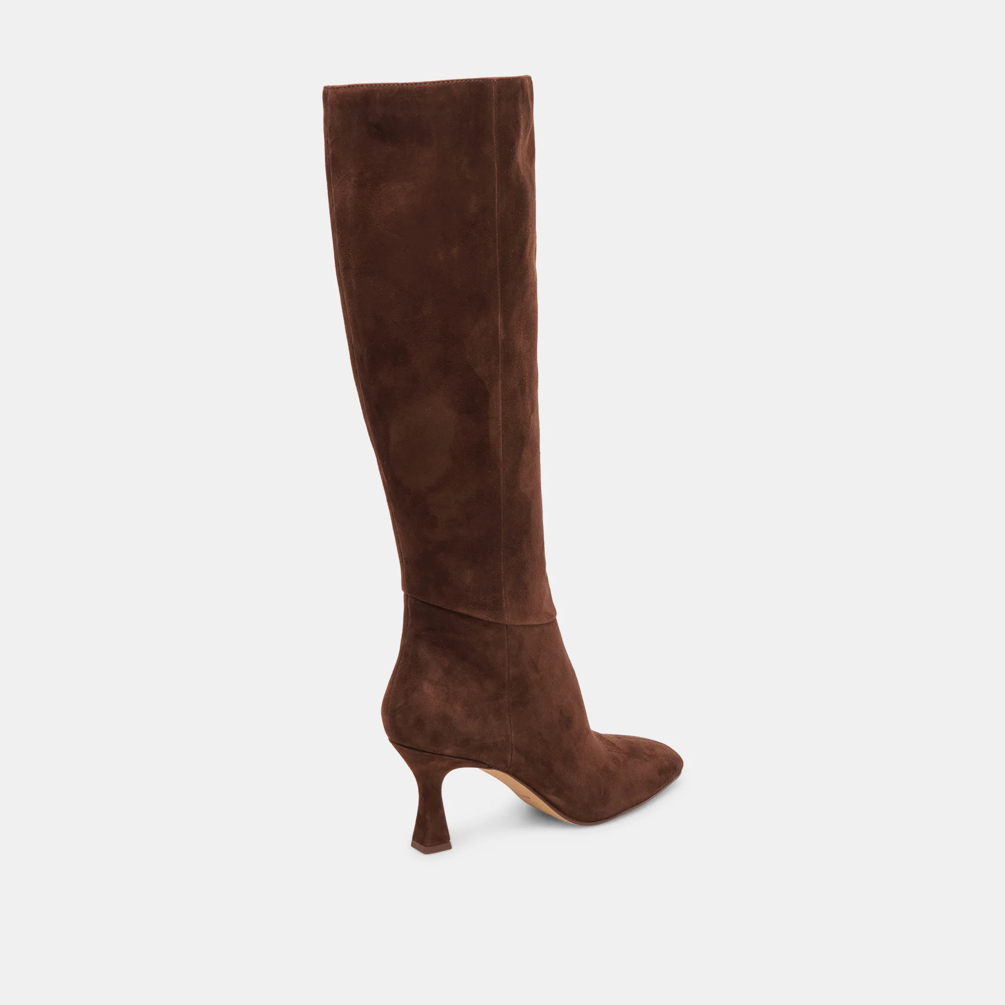 GYRA EXTRA WIDE CALF BOOTS DK BROWN SUEDE - Image 5