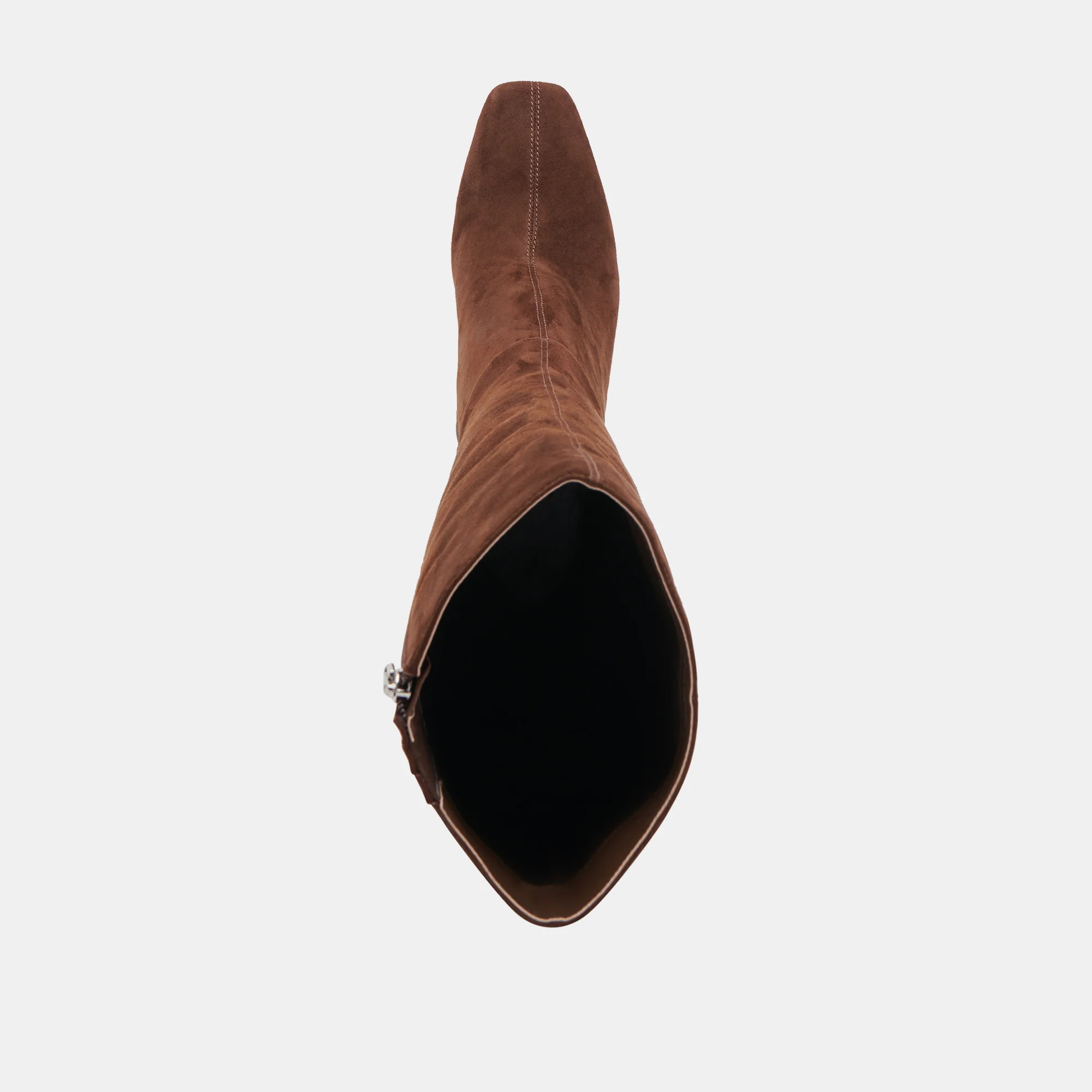 GYRA WIDE CALF BOOTS DK BROWN SUEDE - Image 13