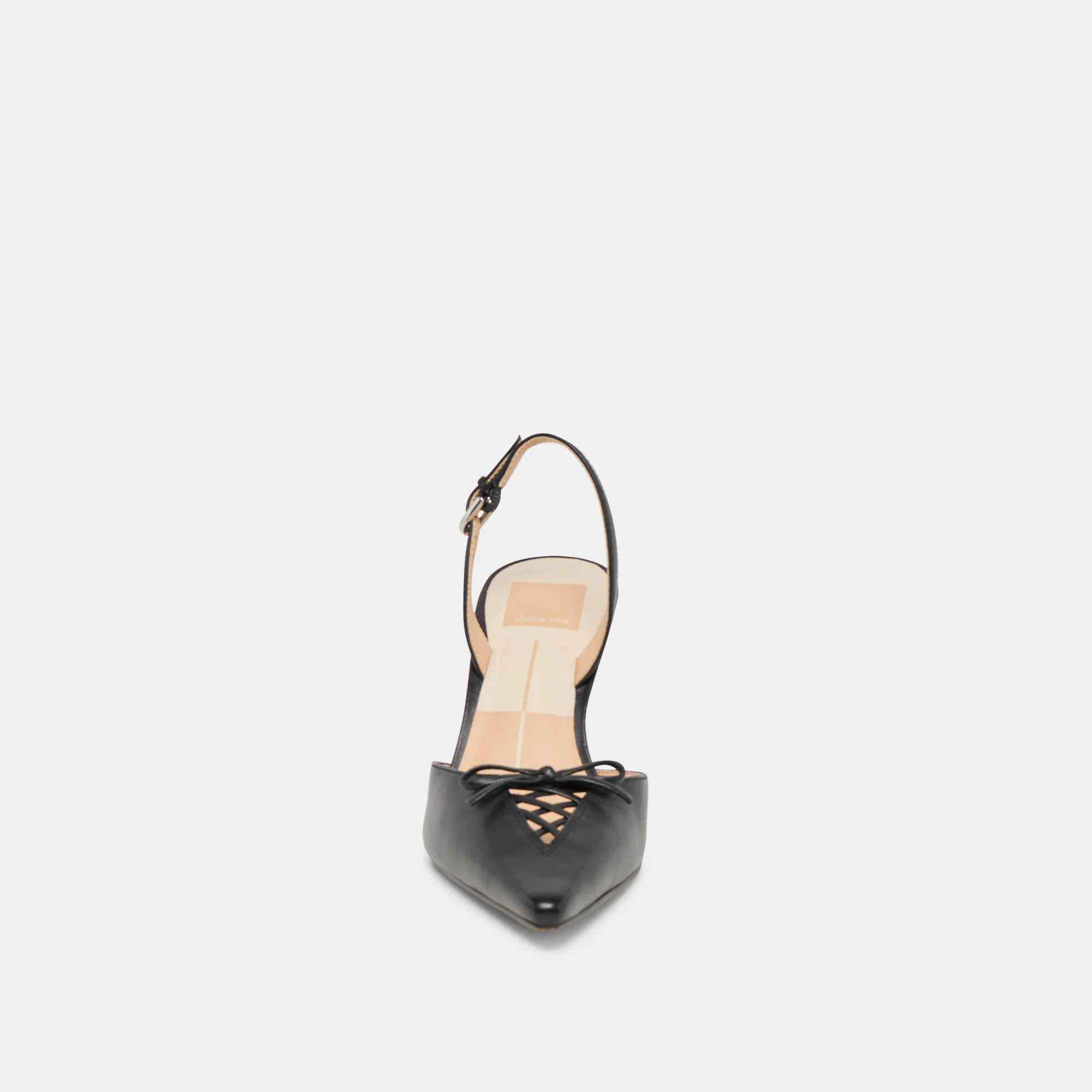 HAMYA HEELS BLACK LEATHER - Image 6