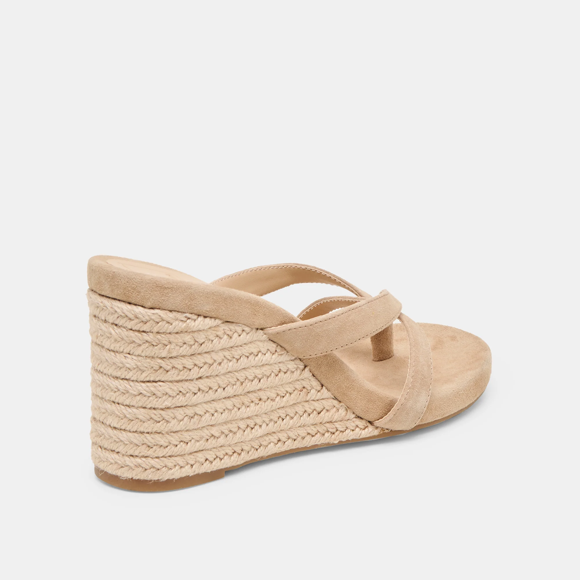 HELAN ESPADRILLE WEDGES CAMEL SUEDE - Image 3