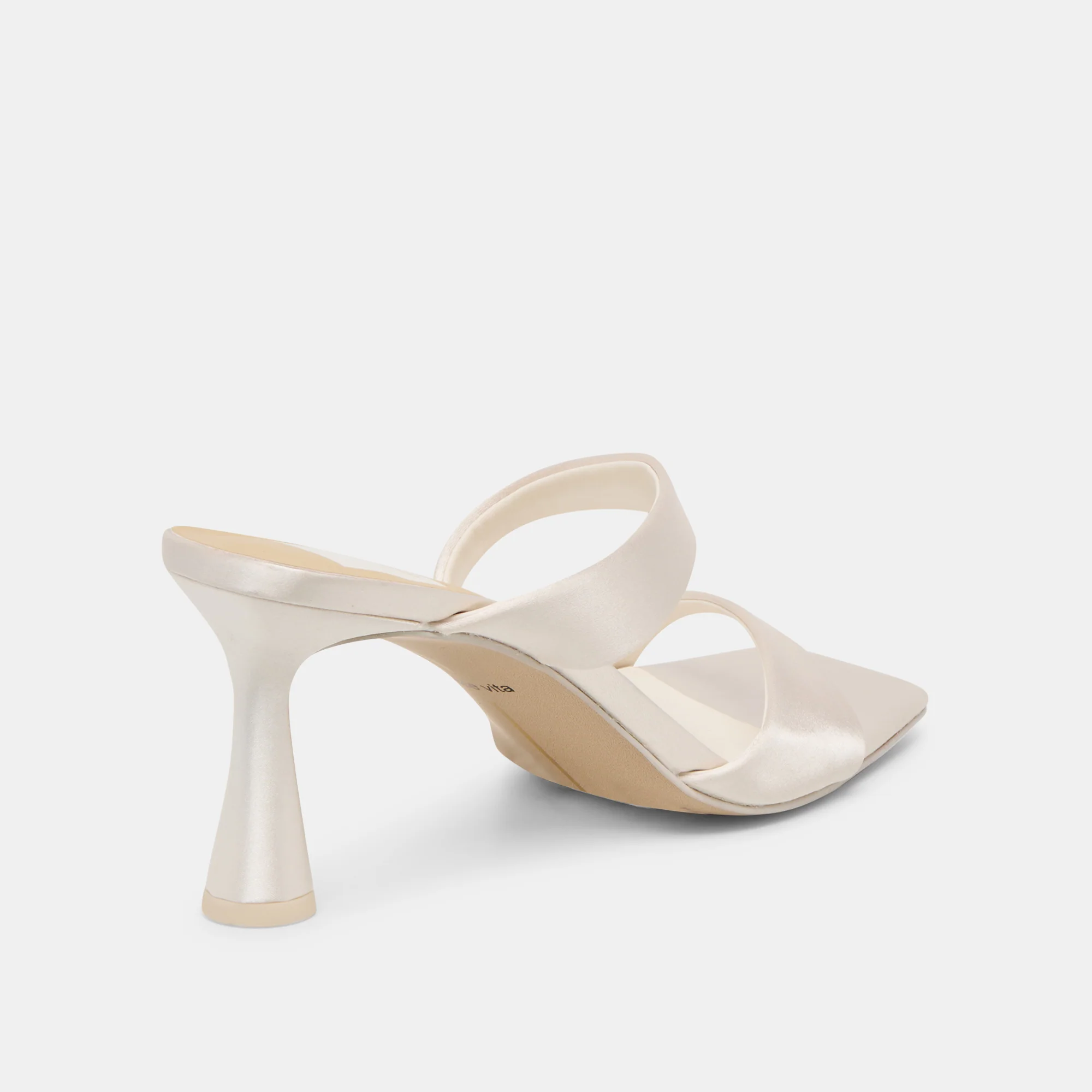 ICELYN HEELS IVORY SATIN - Image 5