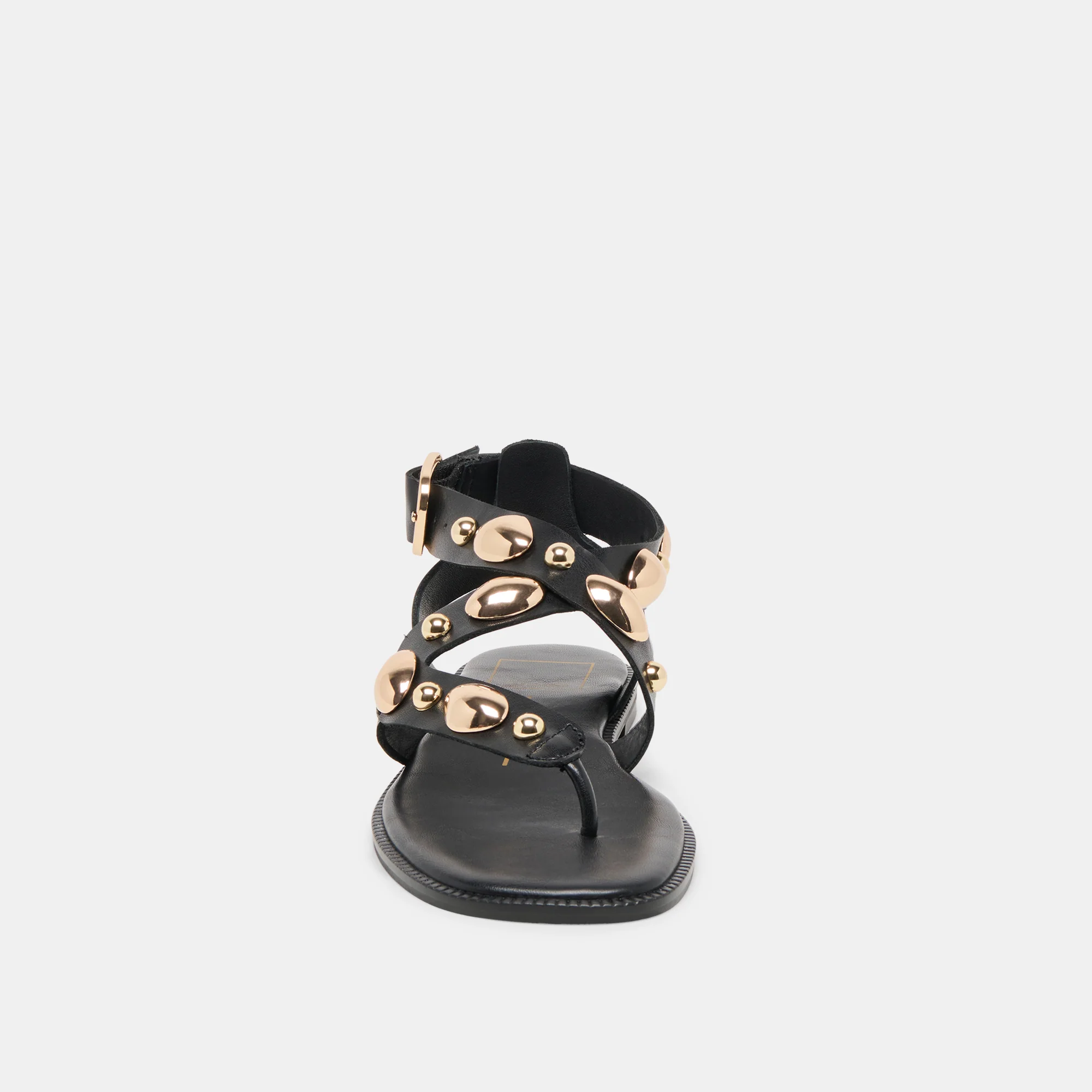 JAYDE SANDALS BLACK LEATHER - Image 8