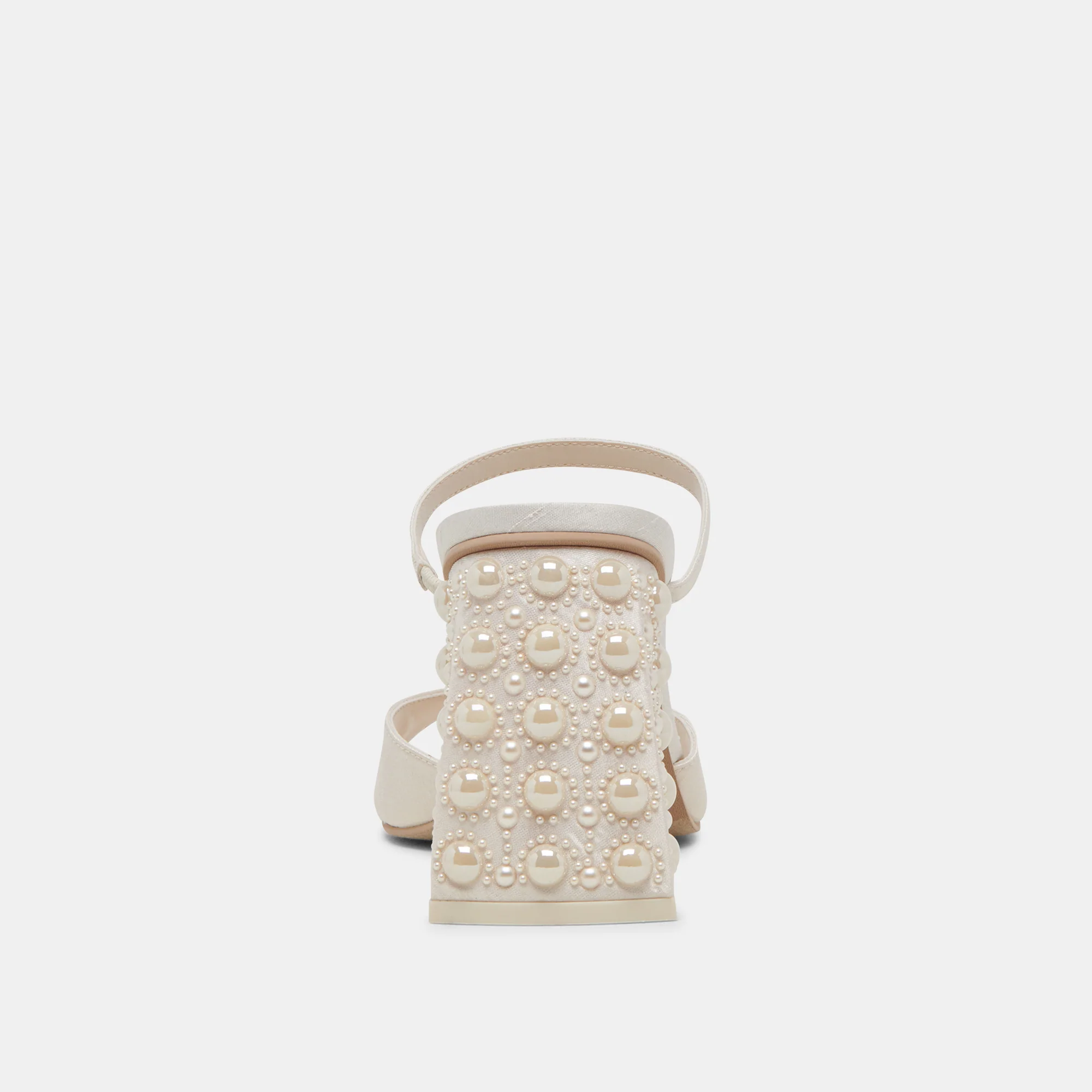 JEMMY PEARL HEELS VANILLA SILK - Image 11