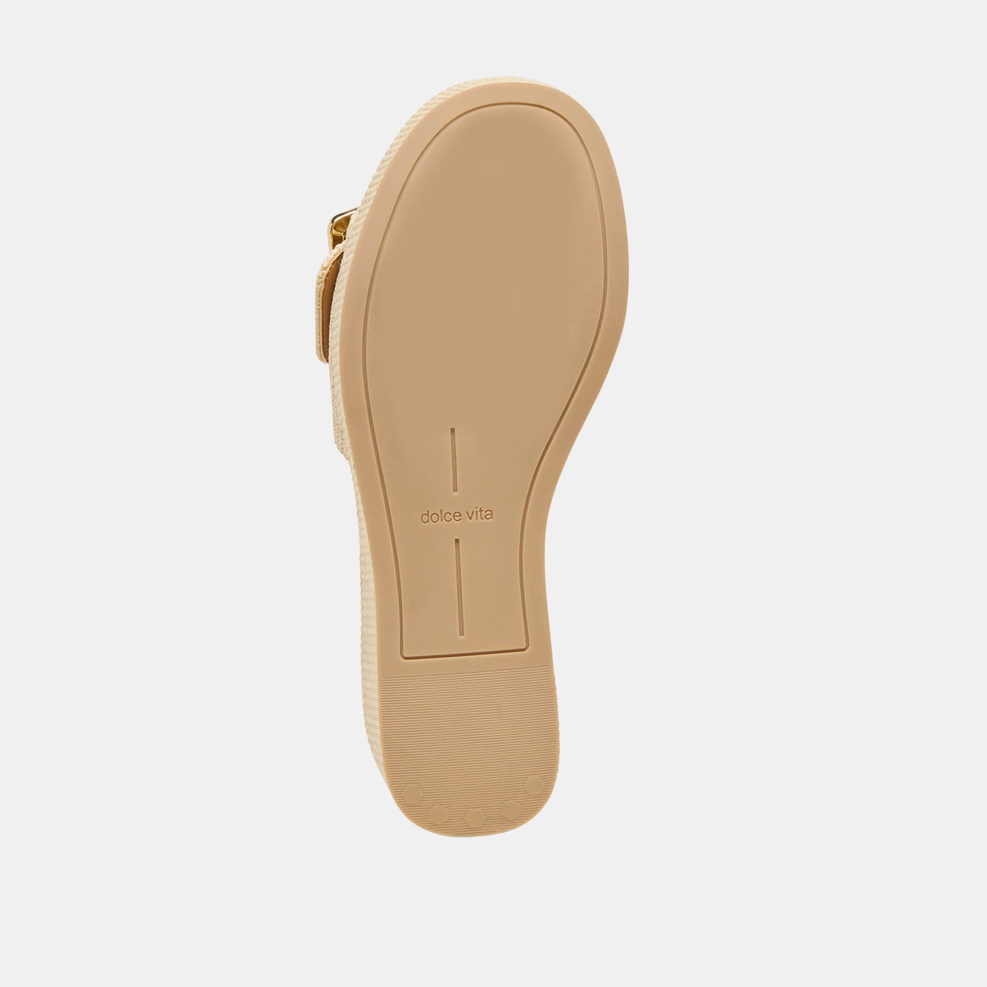 JILIAN WIDE WEDGES LT NATURAL RAFFIA - Image 7