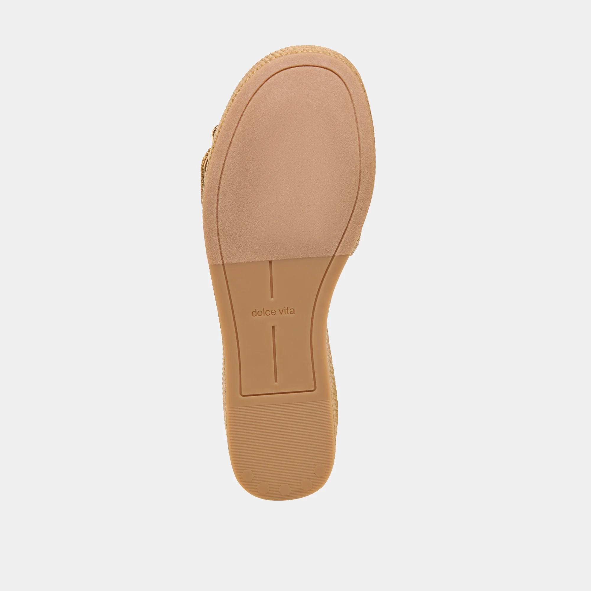 JILIAN WIDE WEDGES MOCHA RAFFIA - Image 9