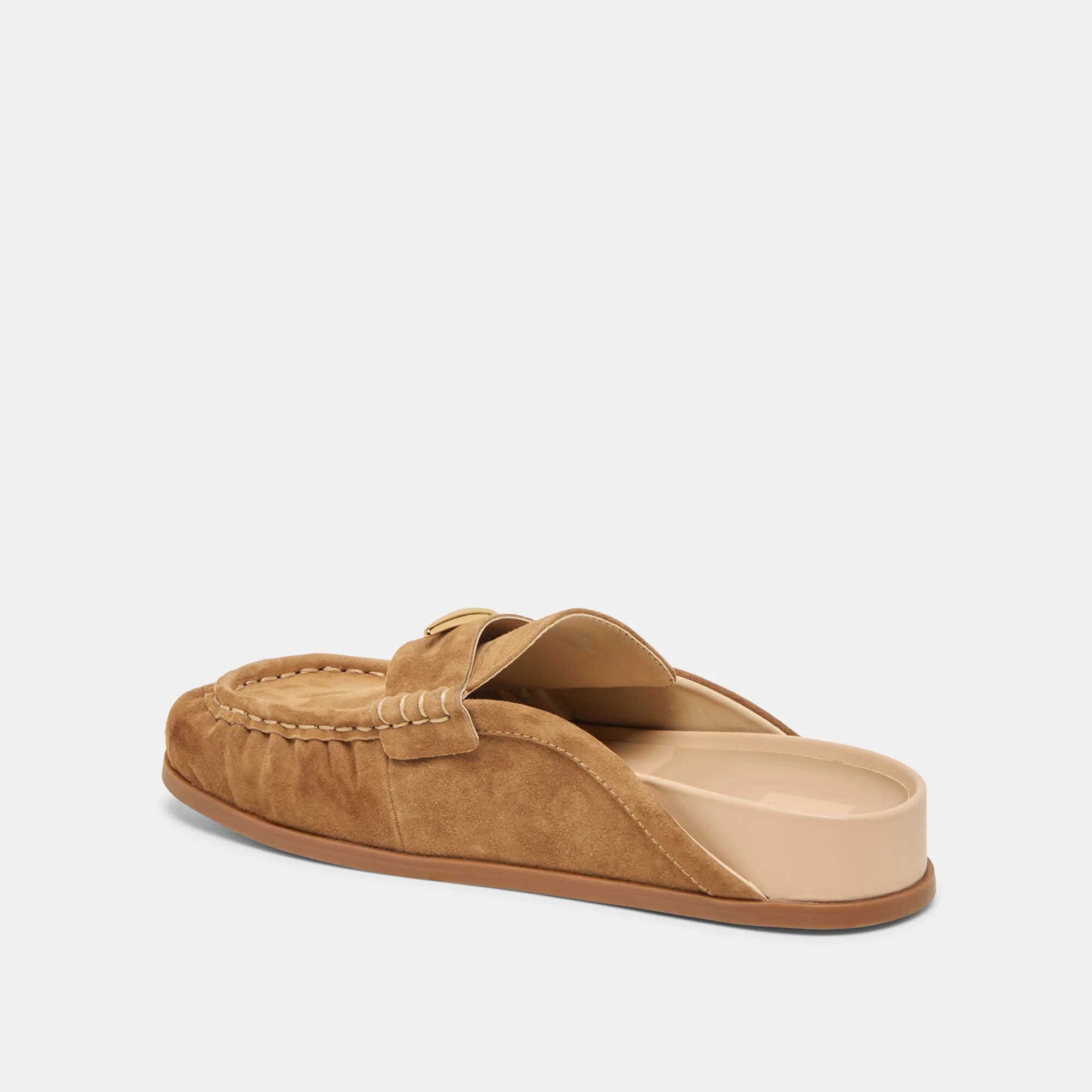 JODERO FLATS LT BROWN SUEDE - Image 6