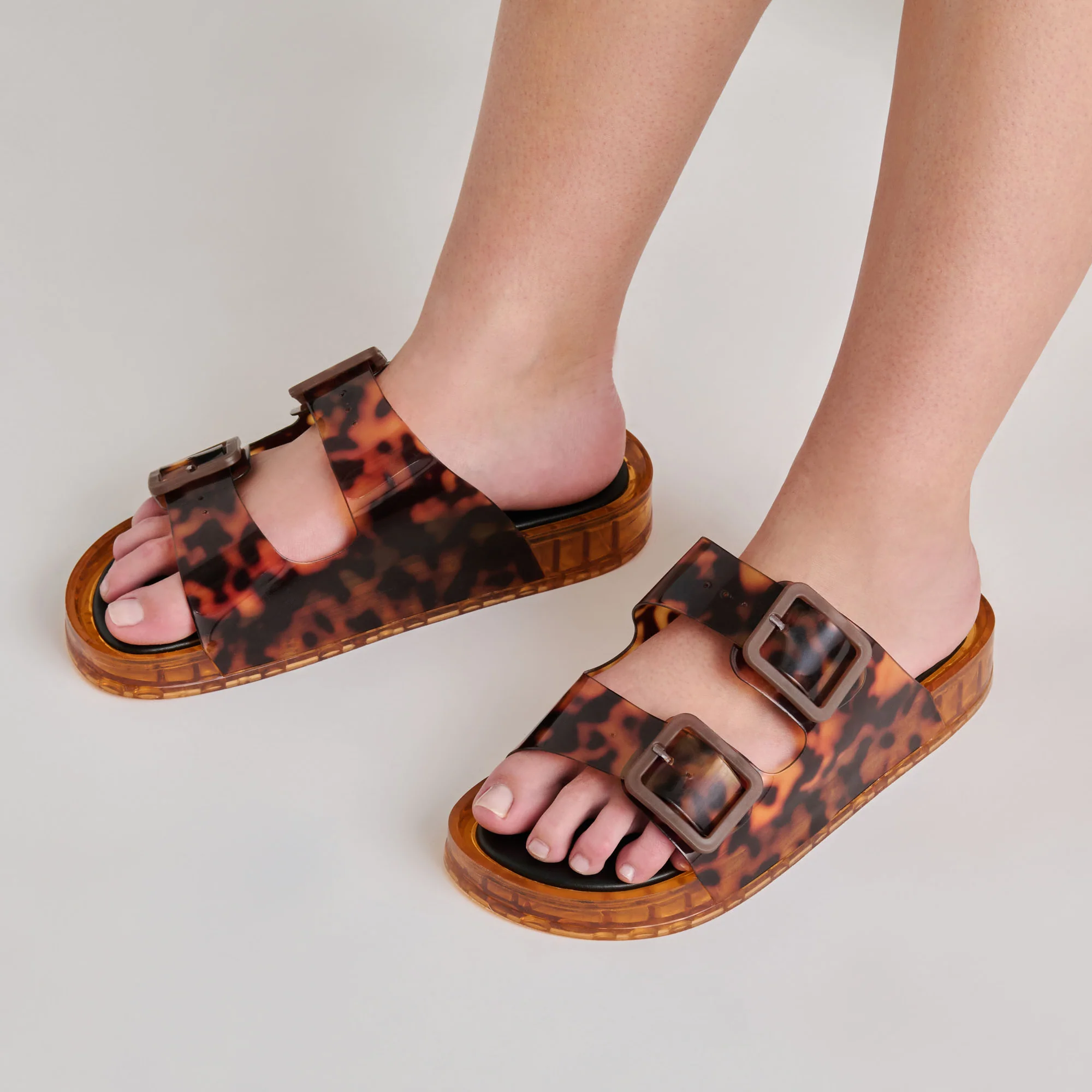 JULIO SANDALS TORTOISE VINYL - Image 6