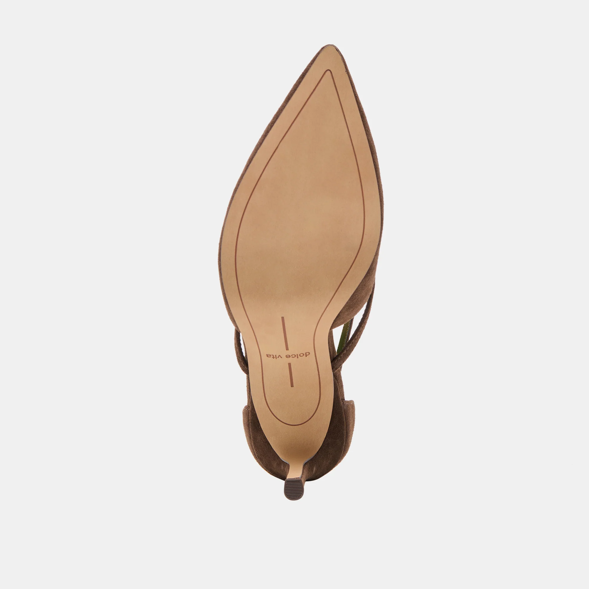 KAINE HEELS DK BROWN SUEDE - Image 9