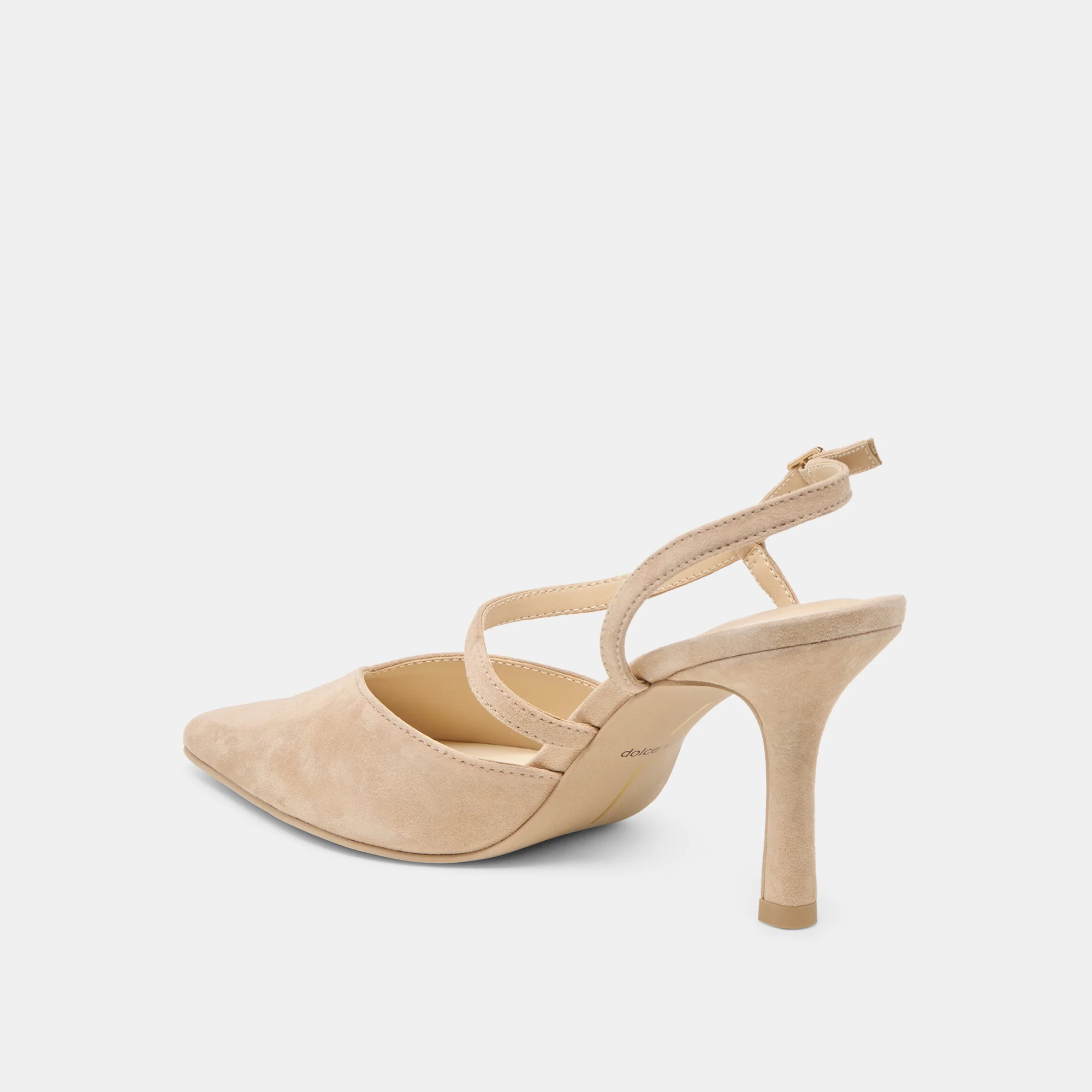 KAMRA HEELS CAMEL SUEDE - Image 7