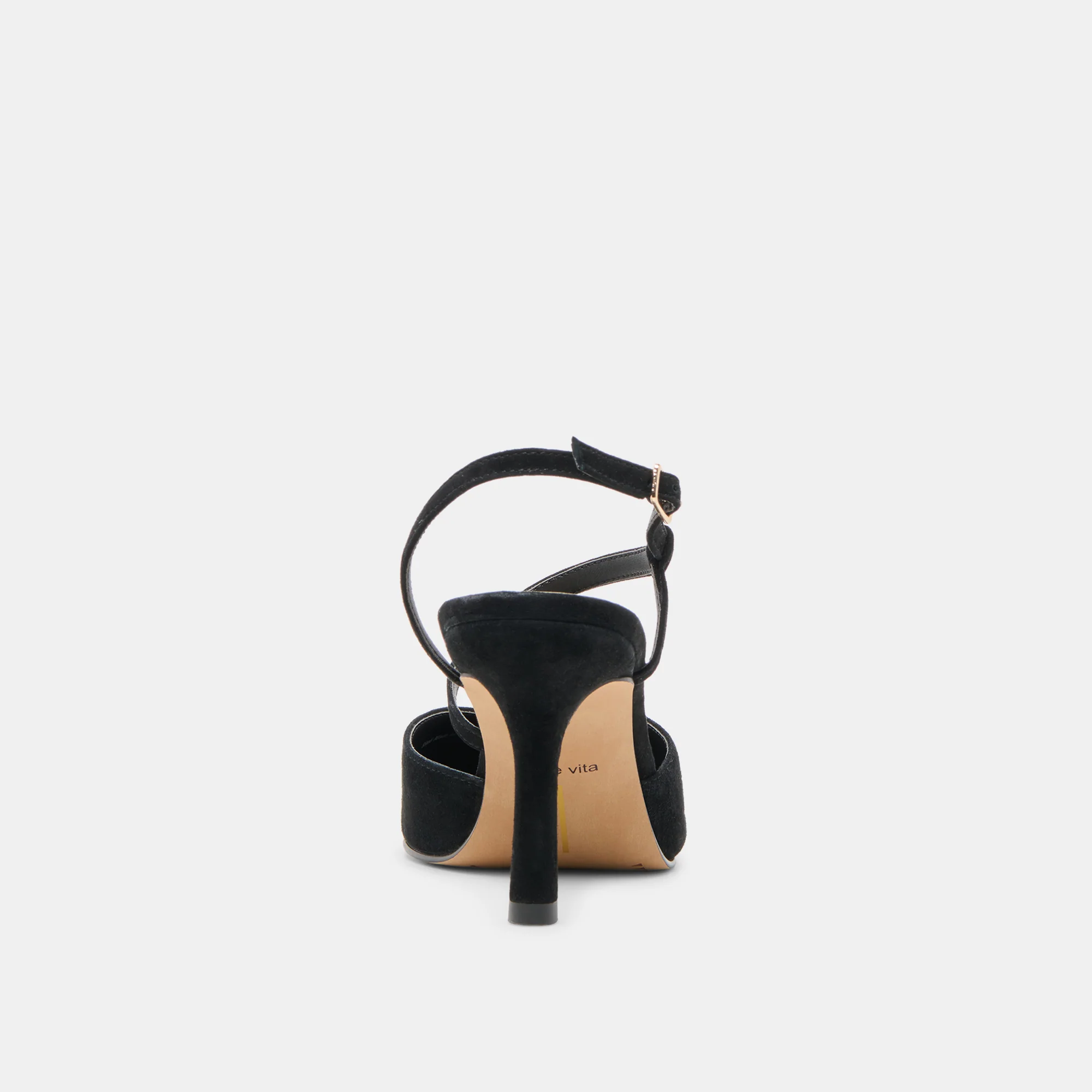 KAMRA HEELS ONYX SUEDE - Image 9
