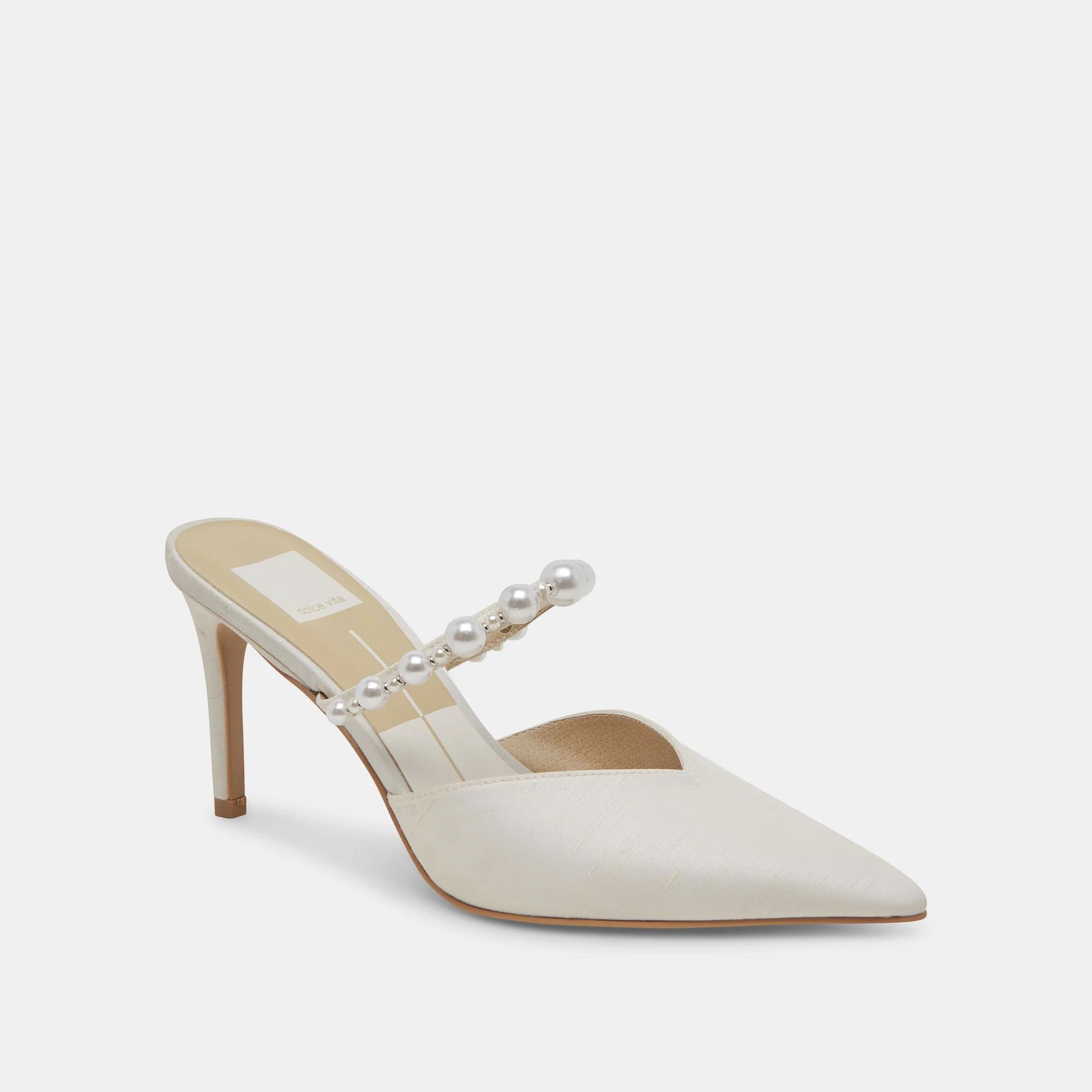 KANIKA PEARL HEELS VANILLA SILK - Image 3