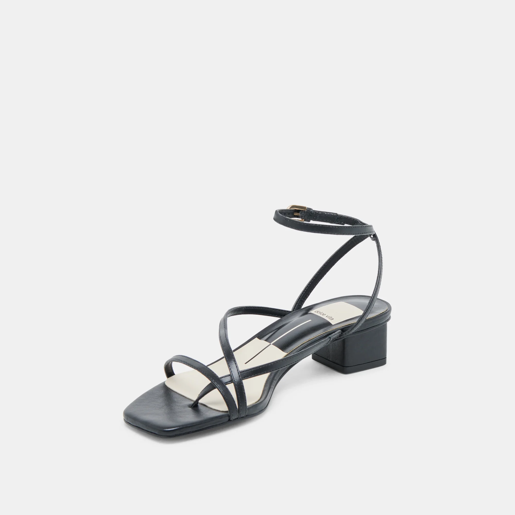 KARLOS SANDALS BLACK LEATHER - Image 7