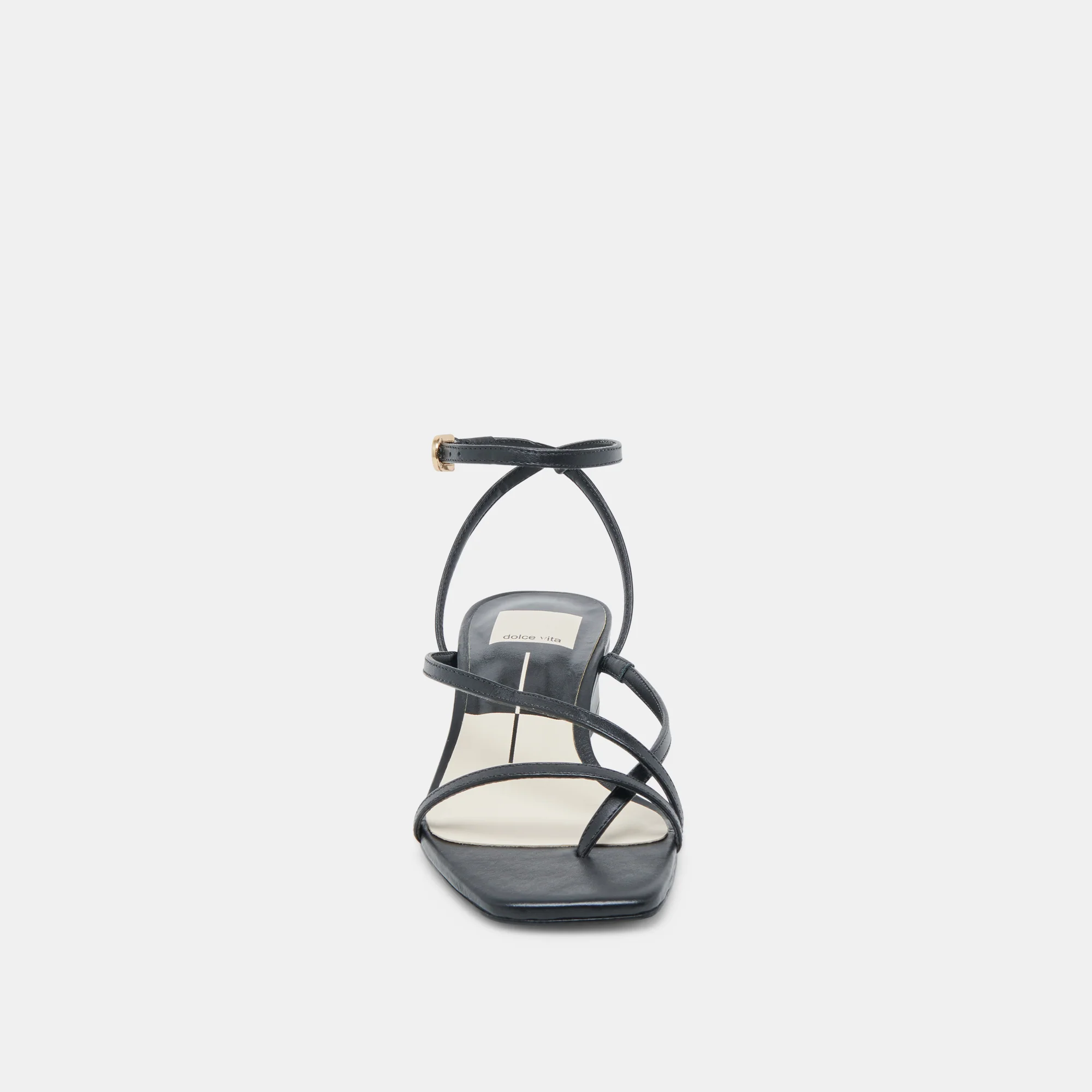 KARLOS WIDE SANDALS BLACK LEATHER - Image 6