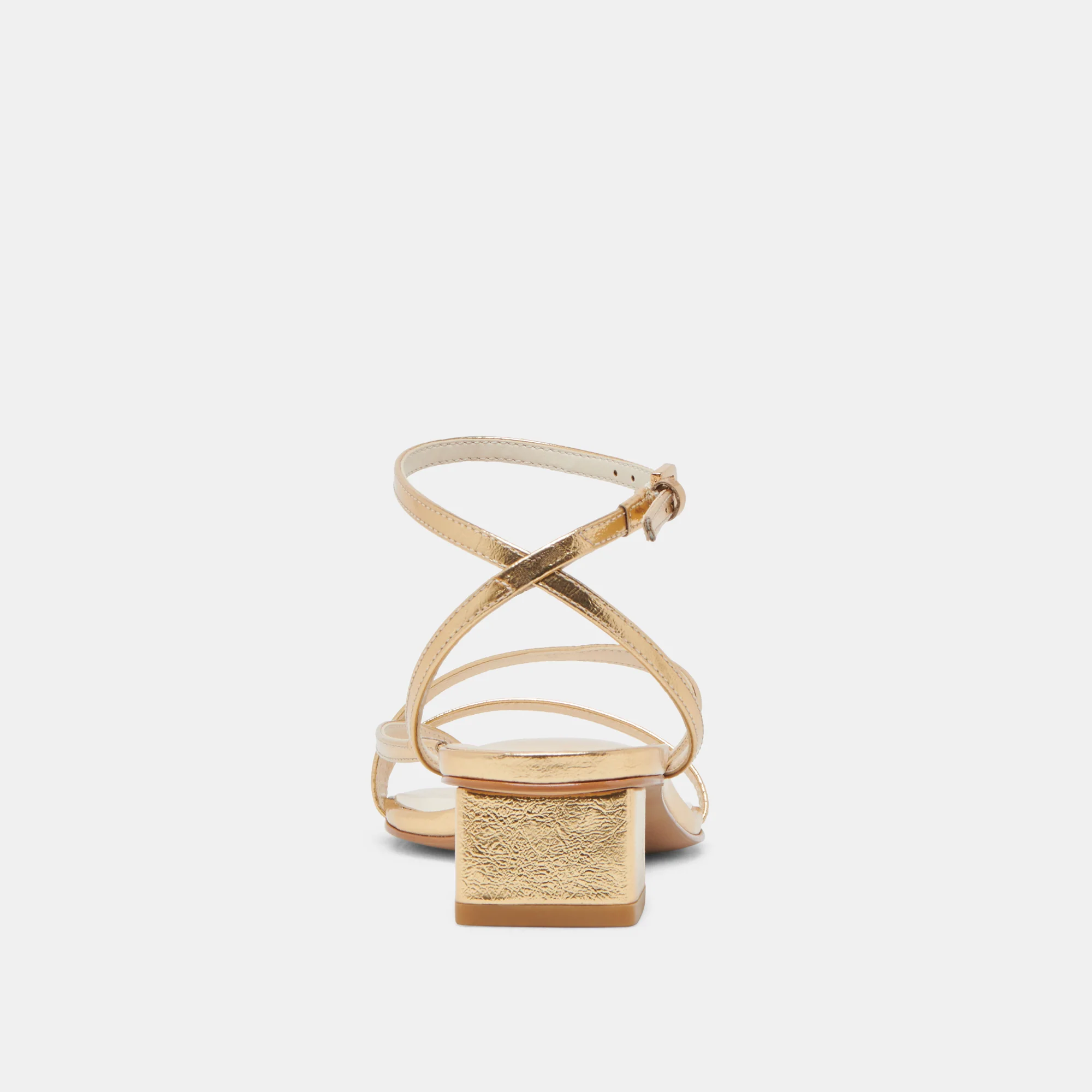 KARLOS WIDE SANDALS GOLD METALLIC STELLA - Image 7